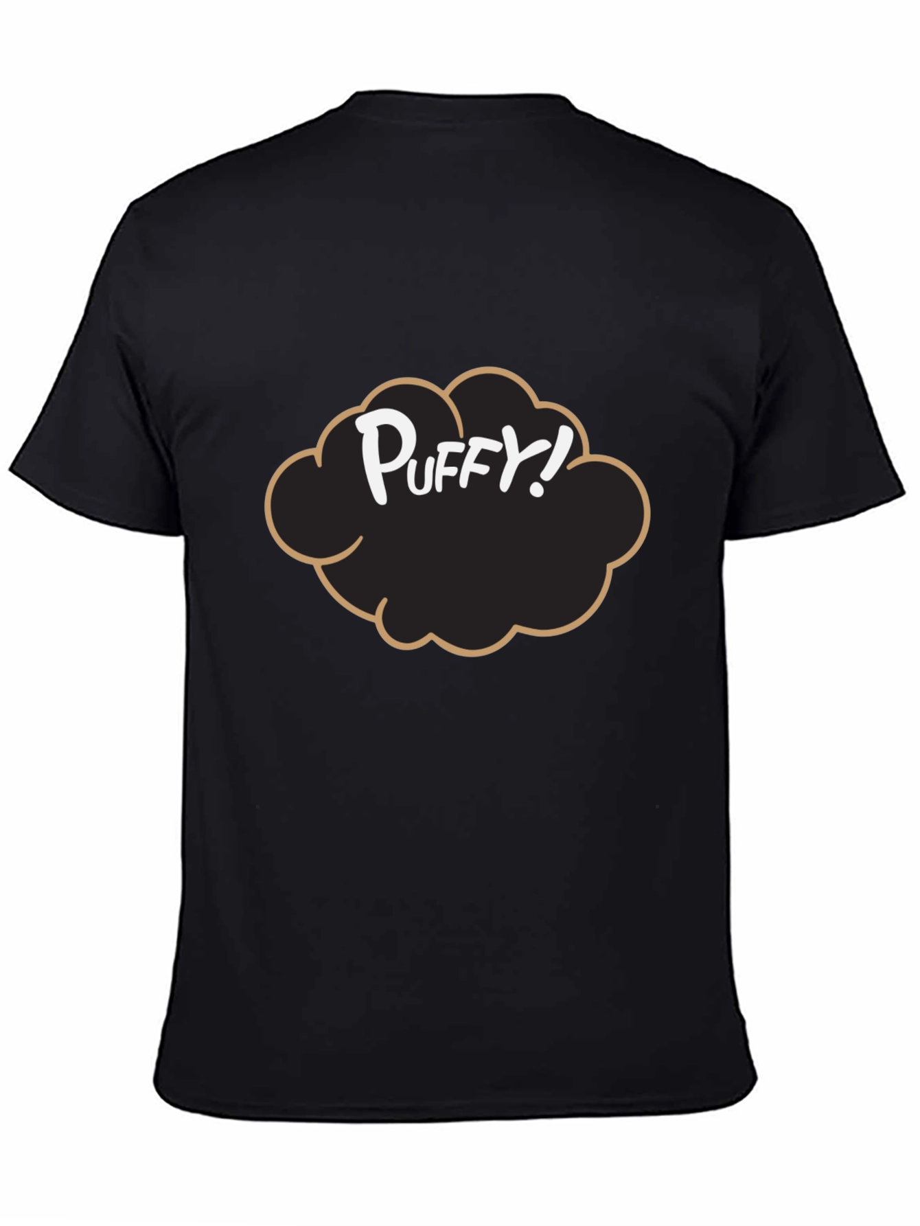 Puffy! Graphic Tee - Black Cotton Blend