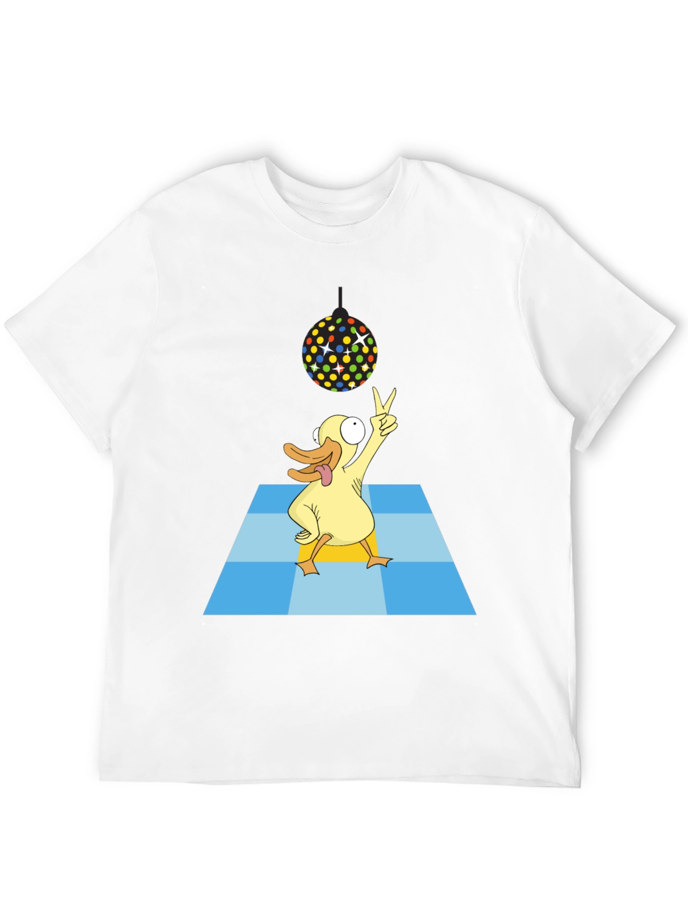 Funky Duck Disco T-Shirt - Party Time!