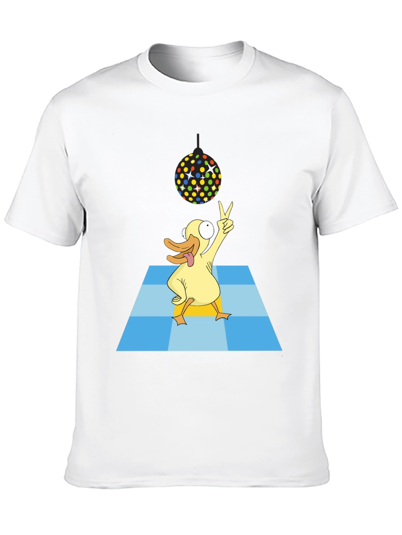 Funky Duck Disco T-Shirt - Party Time!