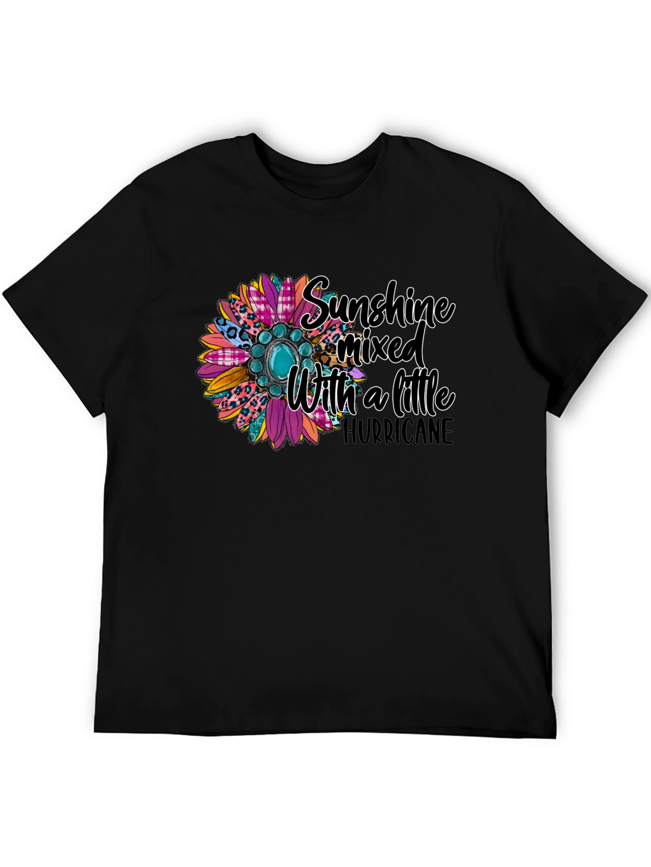 Sunshine Mixed With a Little Hurricane Graphic Tee