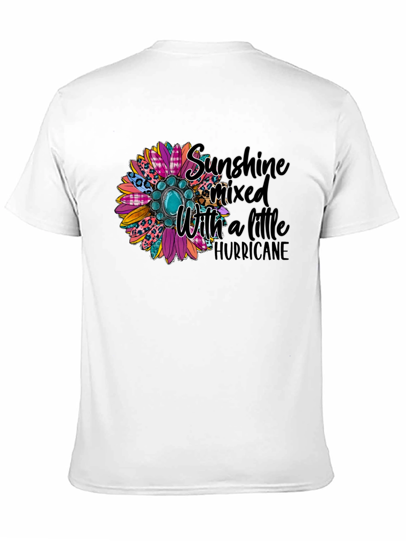 Sunshine Mixed With a Little Hurricane Graphic Tee