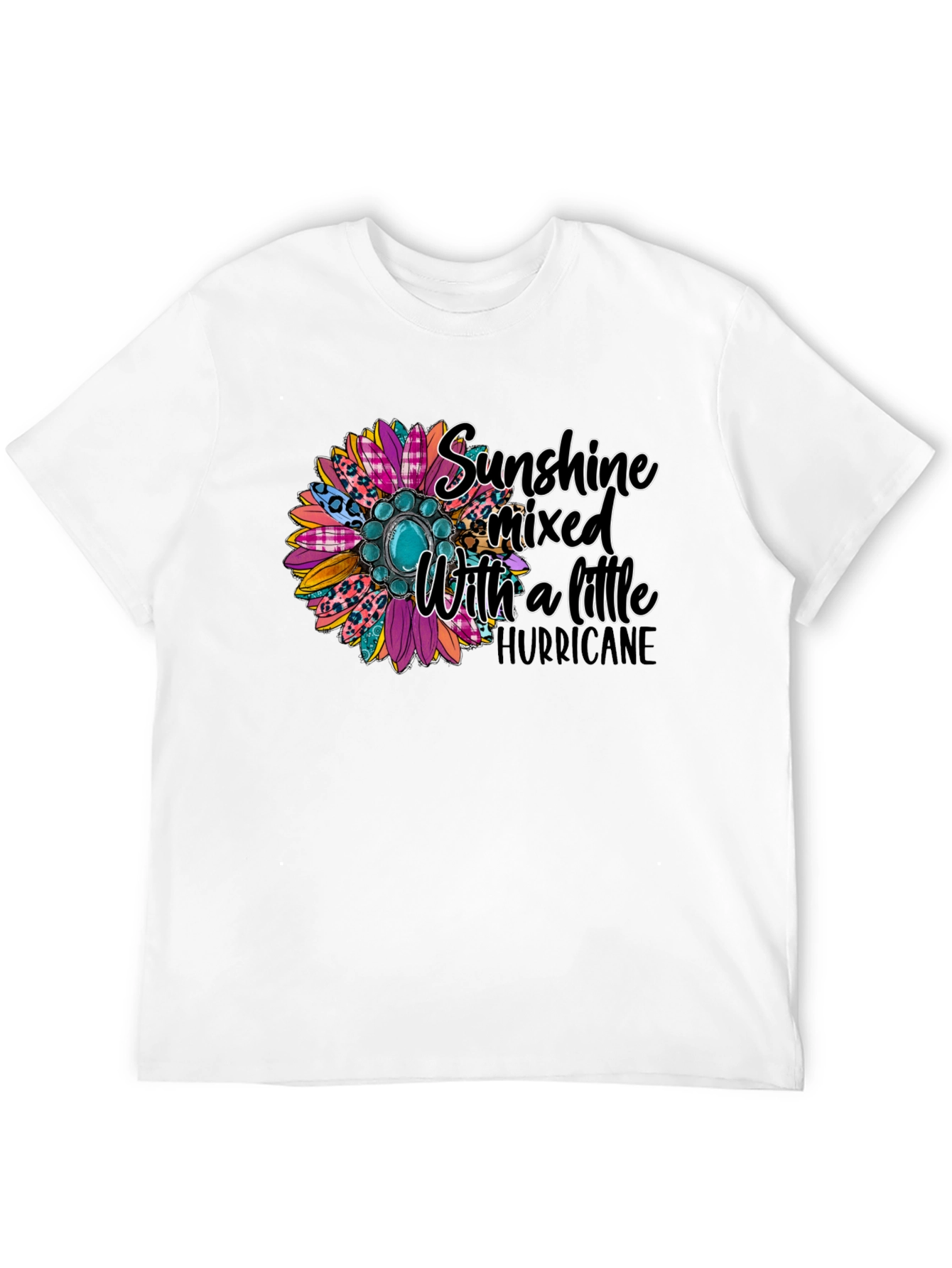 Sunshine Mixed With a Little Hurricane Graphic Tee