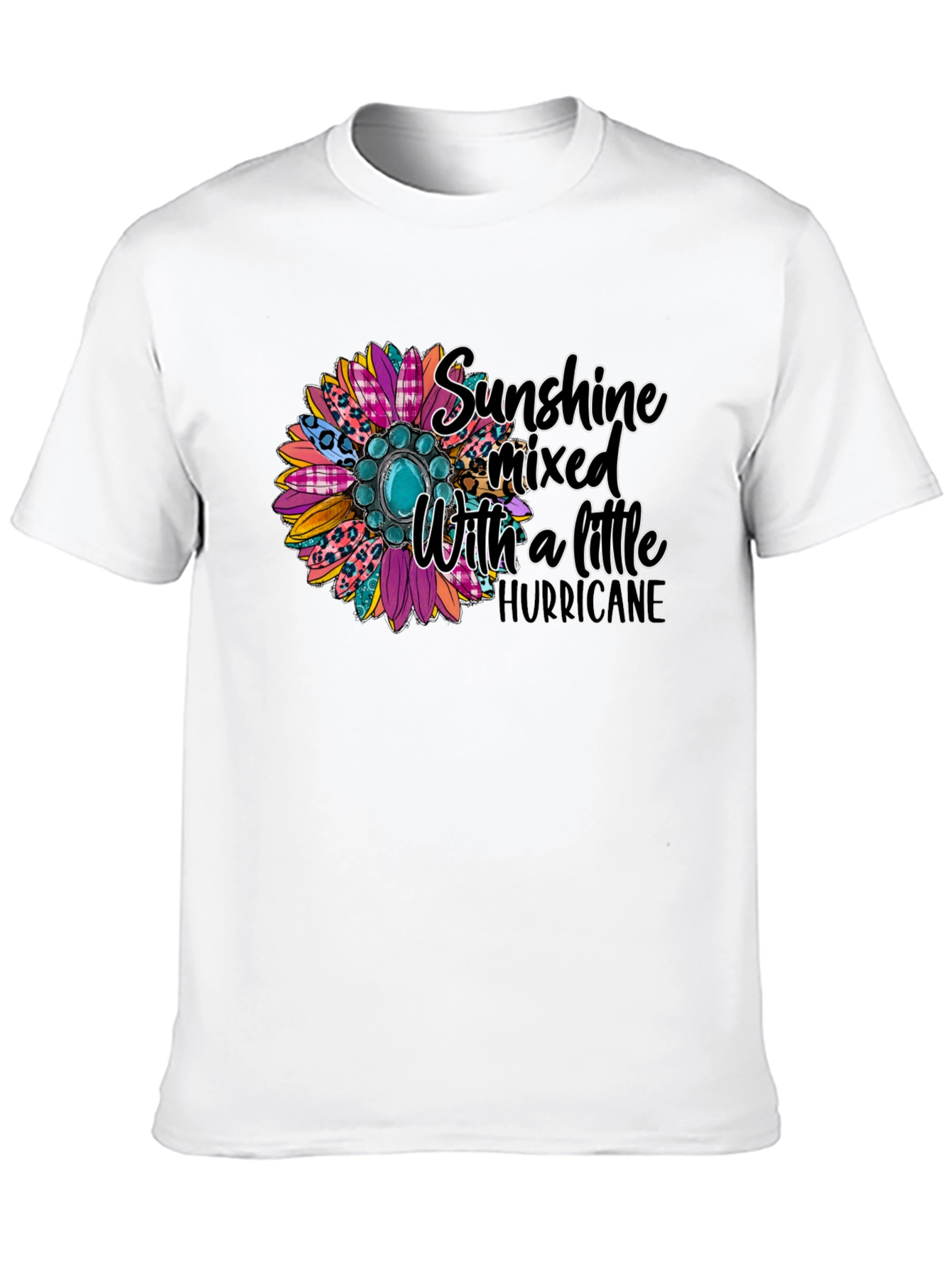 Sunshine Mixed With a Little Hurricane Graphic Tee