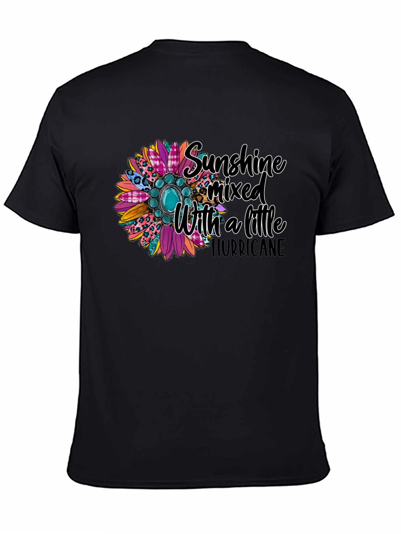 Sunshine Mixed With a Little Hurricane Graphic Tee