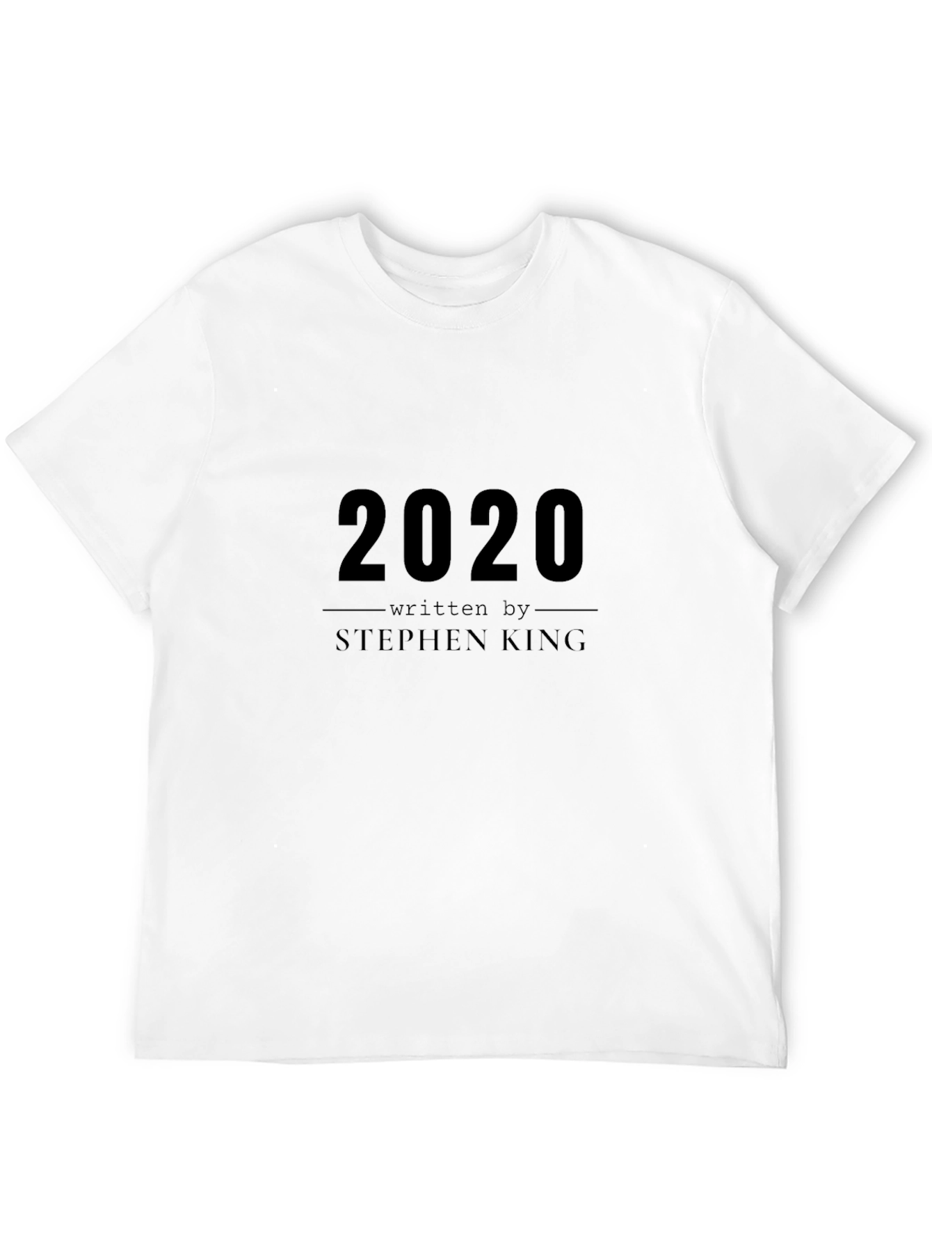 2020 Stephen King Novelty T-Shirt
