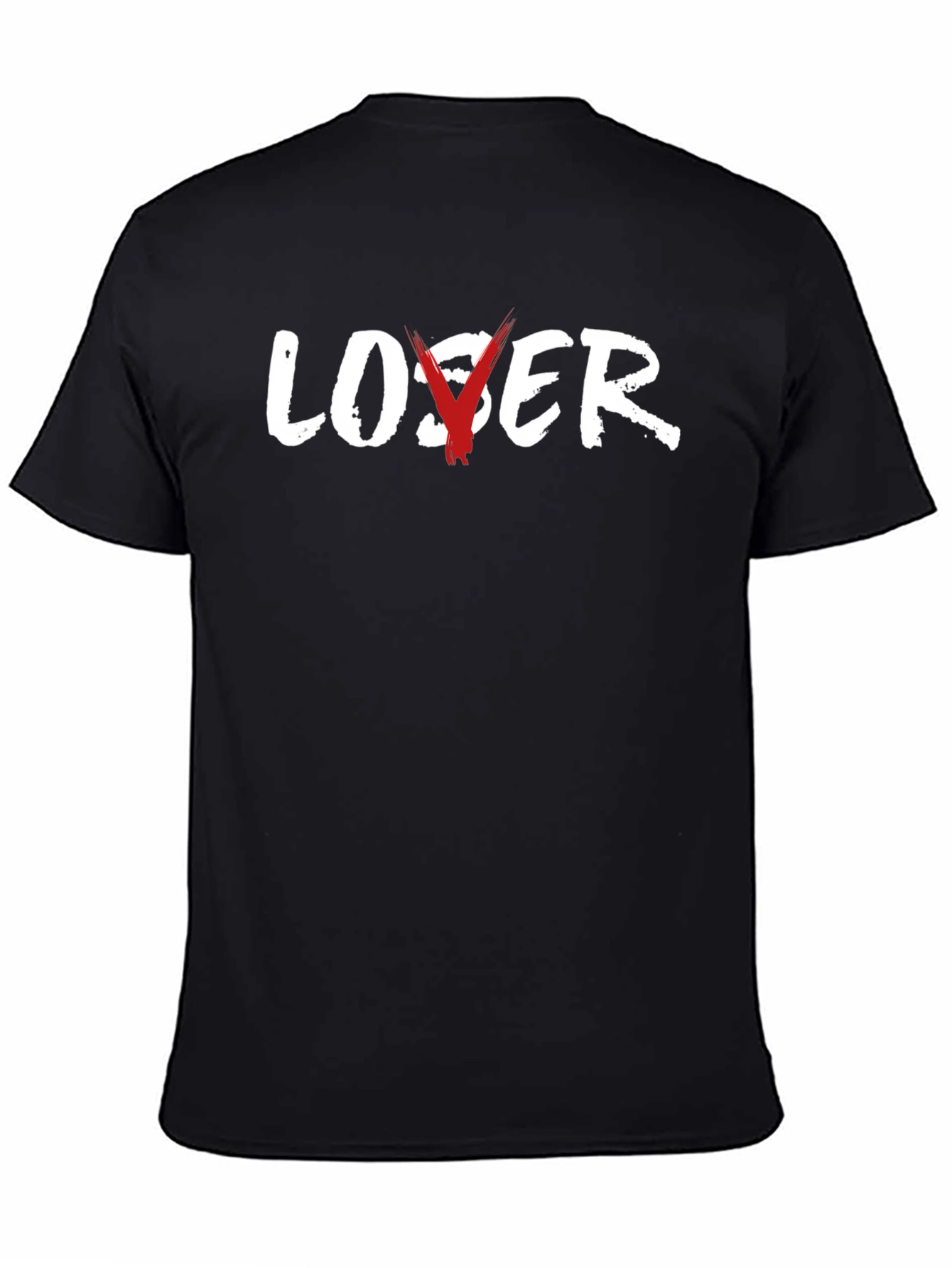 Loser/Lover Graphic Tee - Soft Cotton Blend T-Shirt
