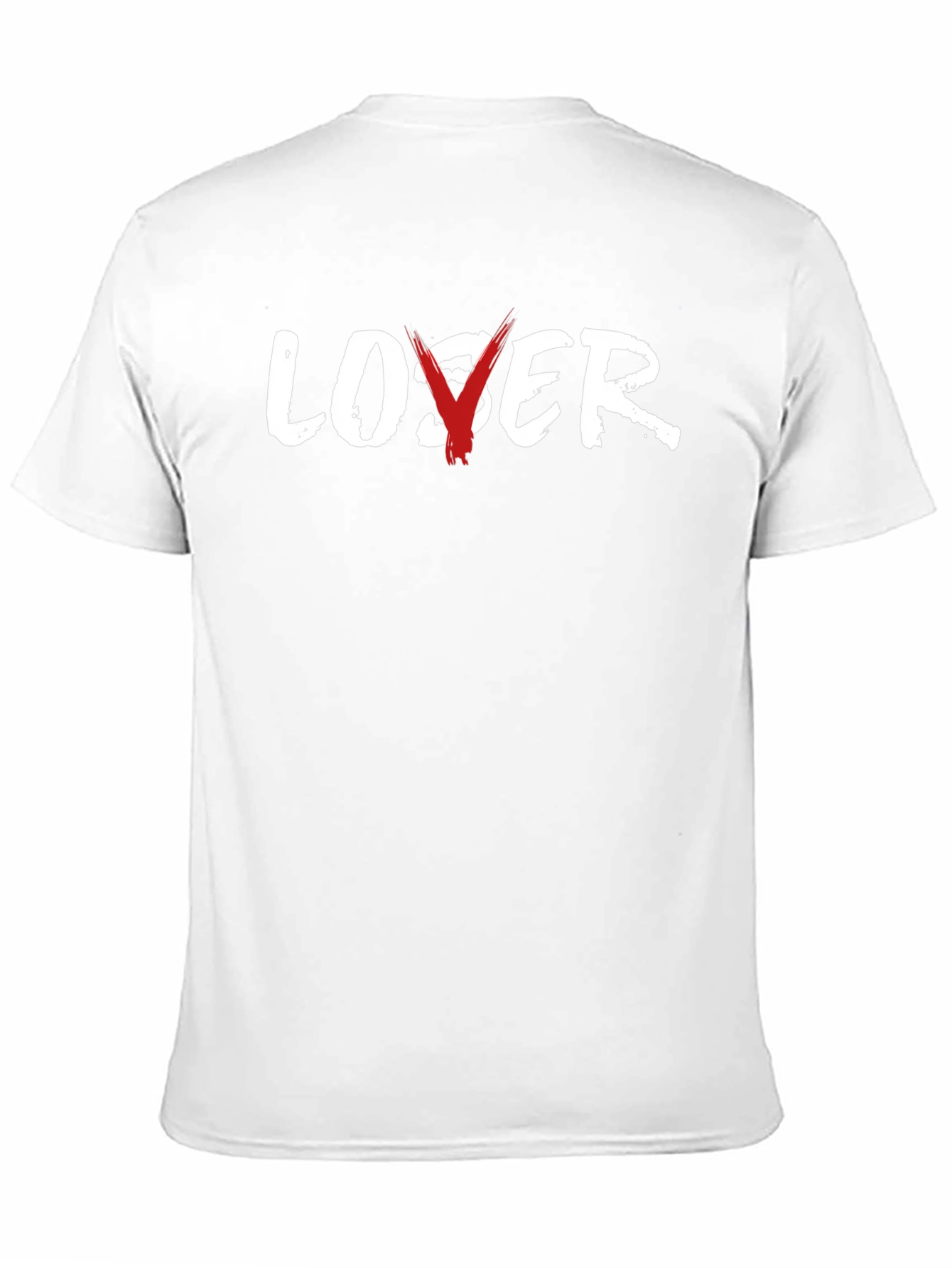Loser/Lover Graphic Tee - Soft Cotton Blend T-Shirt