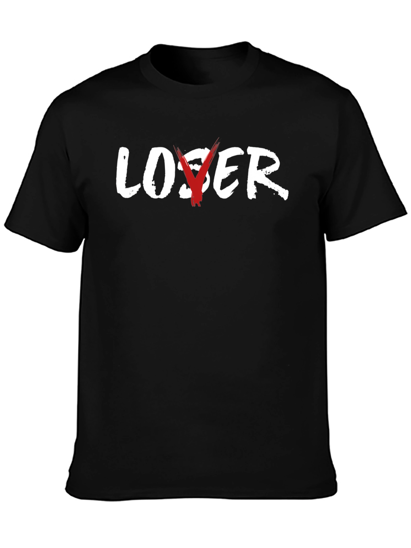 Loser/Lover Graphic Tee - Soft Cotton Blend T-Shirt