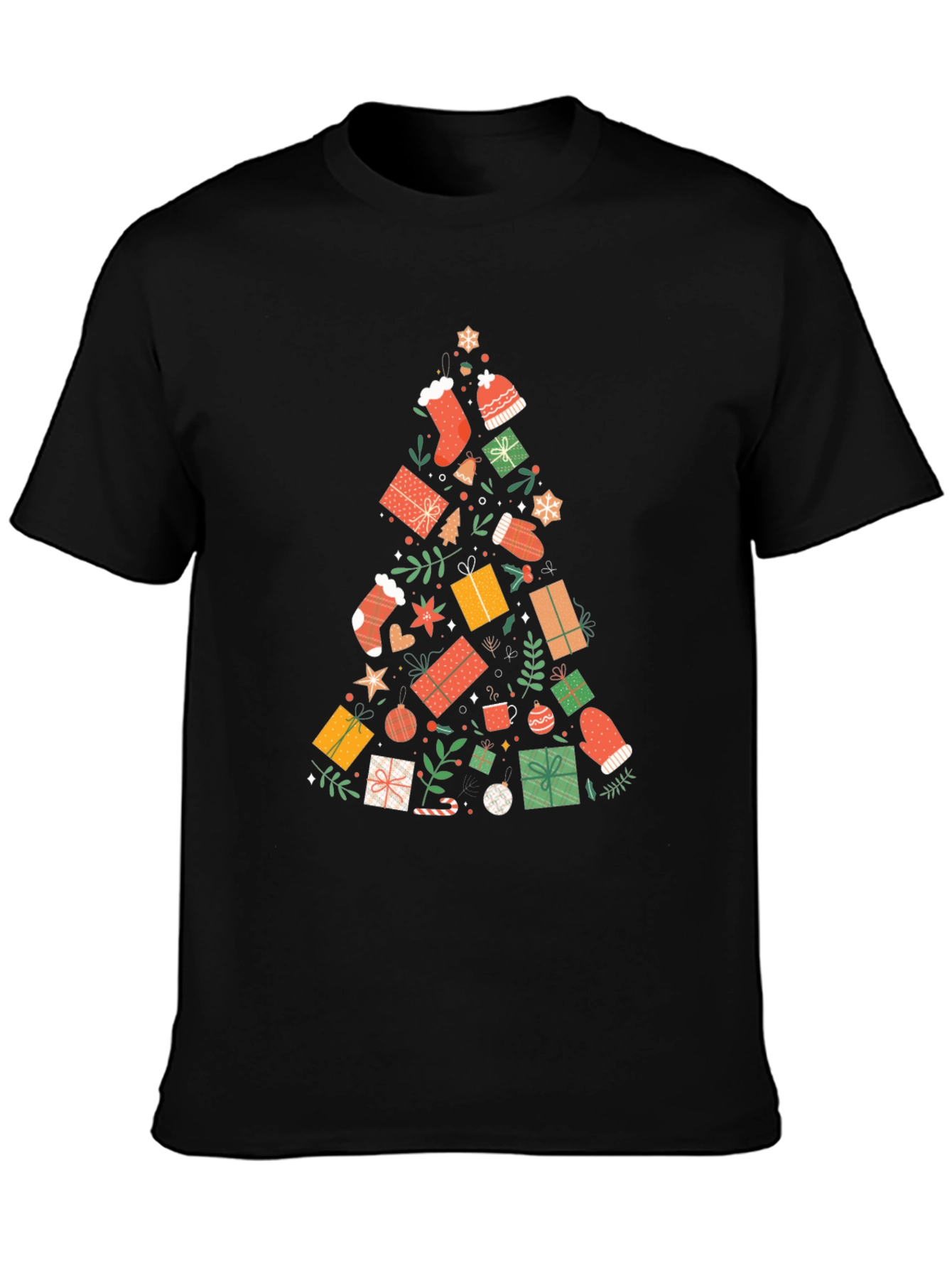 Festive Christmas Tree T-Shirt