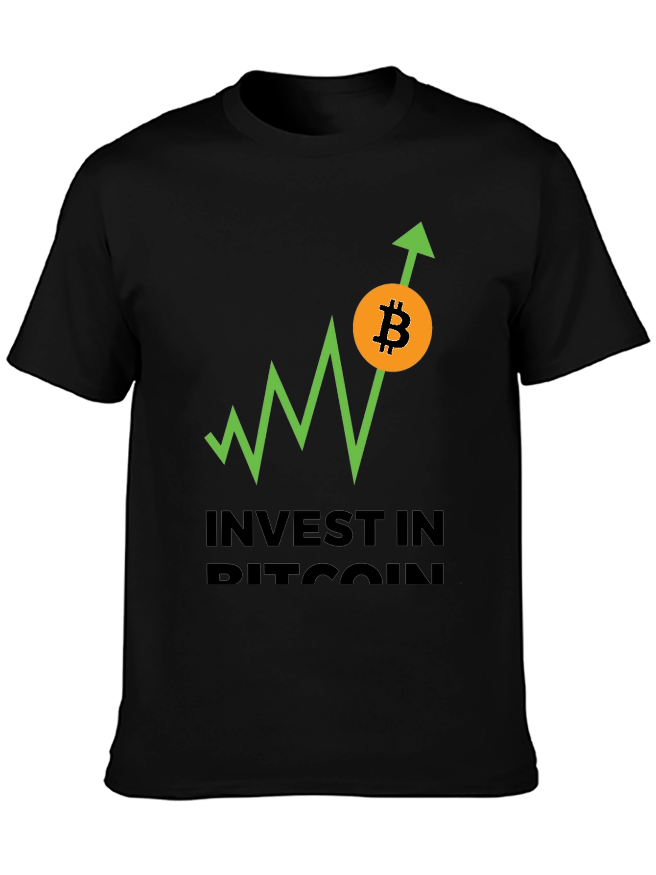 Invest in Bitcoin Crypto T-Shirt