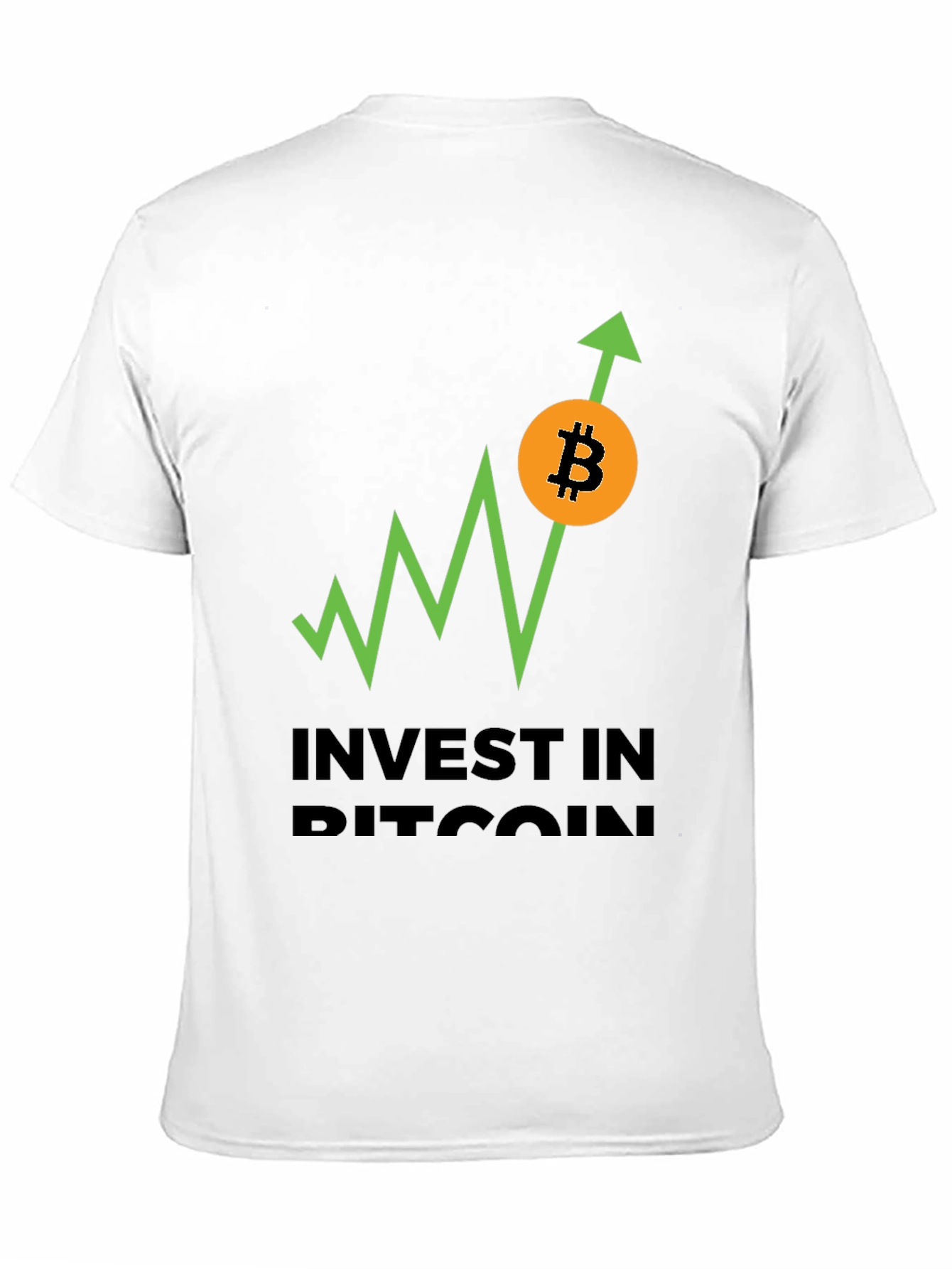 Invest in Bitcoin Crypto T-Shirt