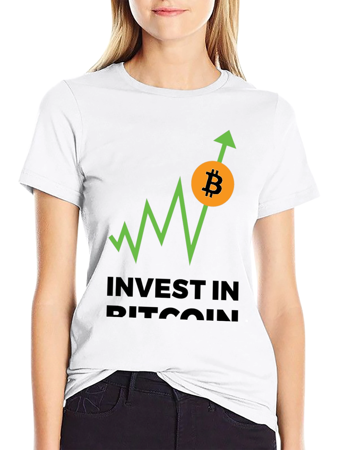 Invest in Bitcoin Crypto T-Shirt