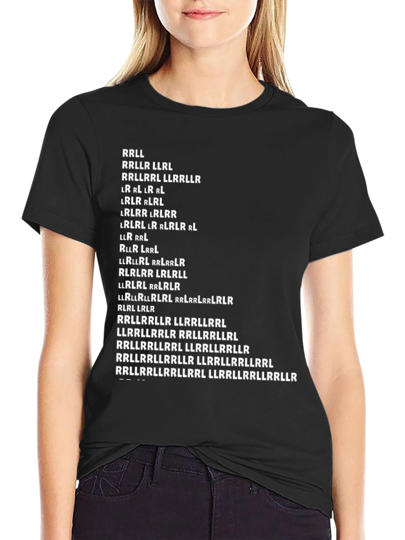 Drum Rudiment Tee: RLL Pattern Shirt