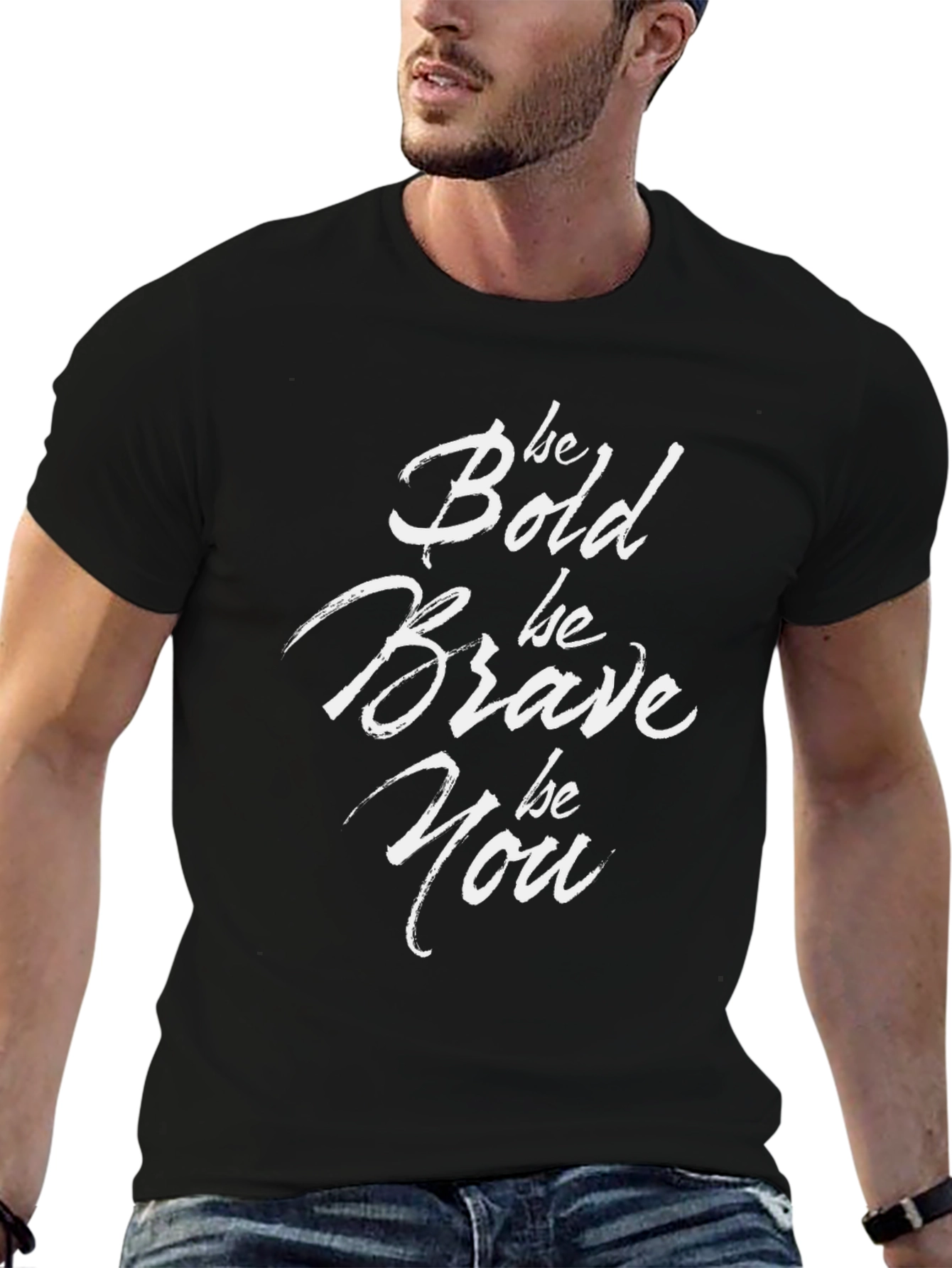 Be Bold Graphic T-Shirt - Motivational Tee