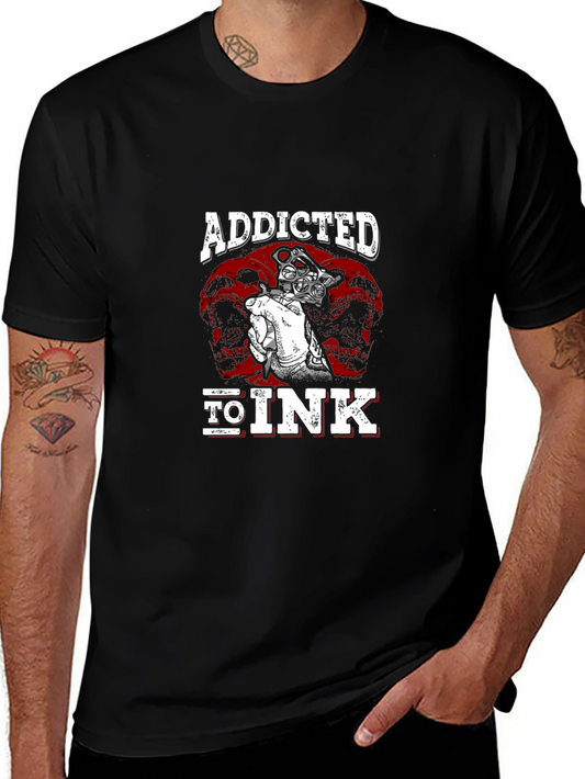 Addicted to Ink Tattoo T-Shirt