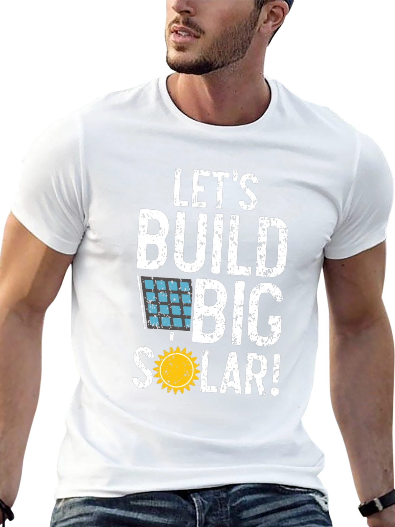 Lets Build Big Solar Graphic T-Shirt