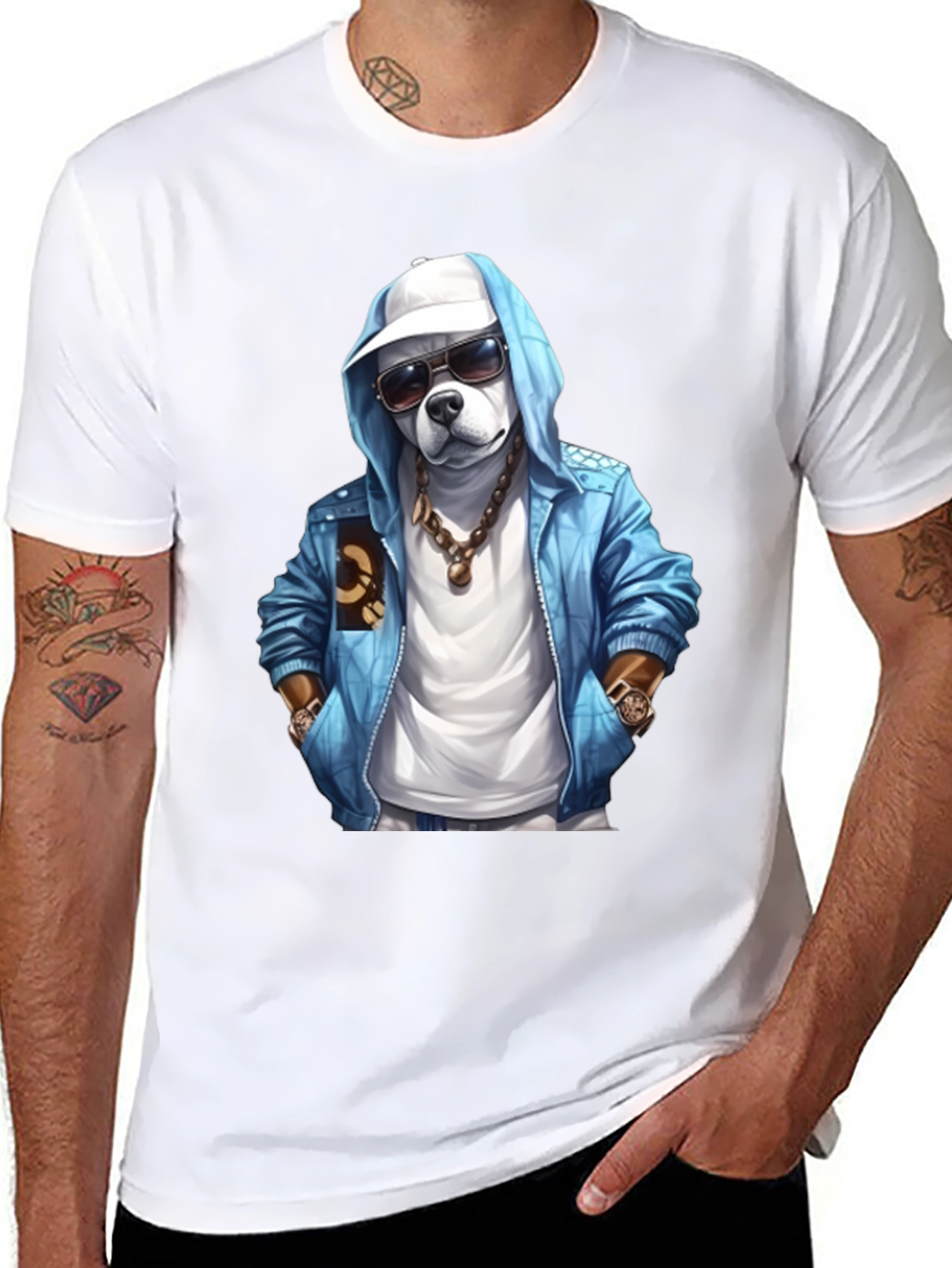 Cool Dog T-Shirt: Stylish Canine Design