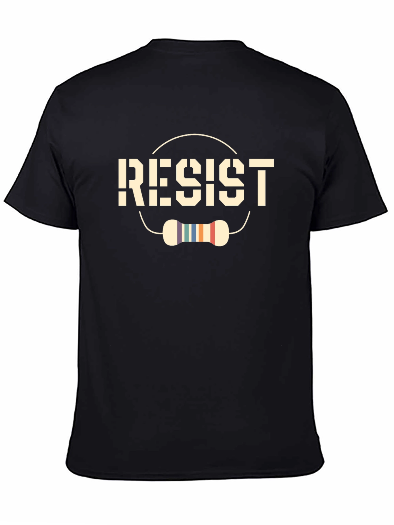 Resist Resistor T-Shirt - Geeky Circuitry Design