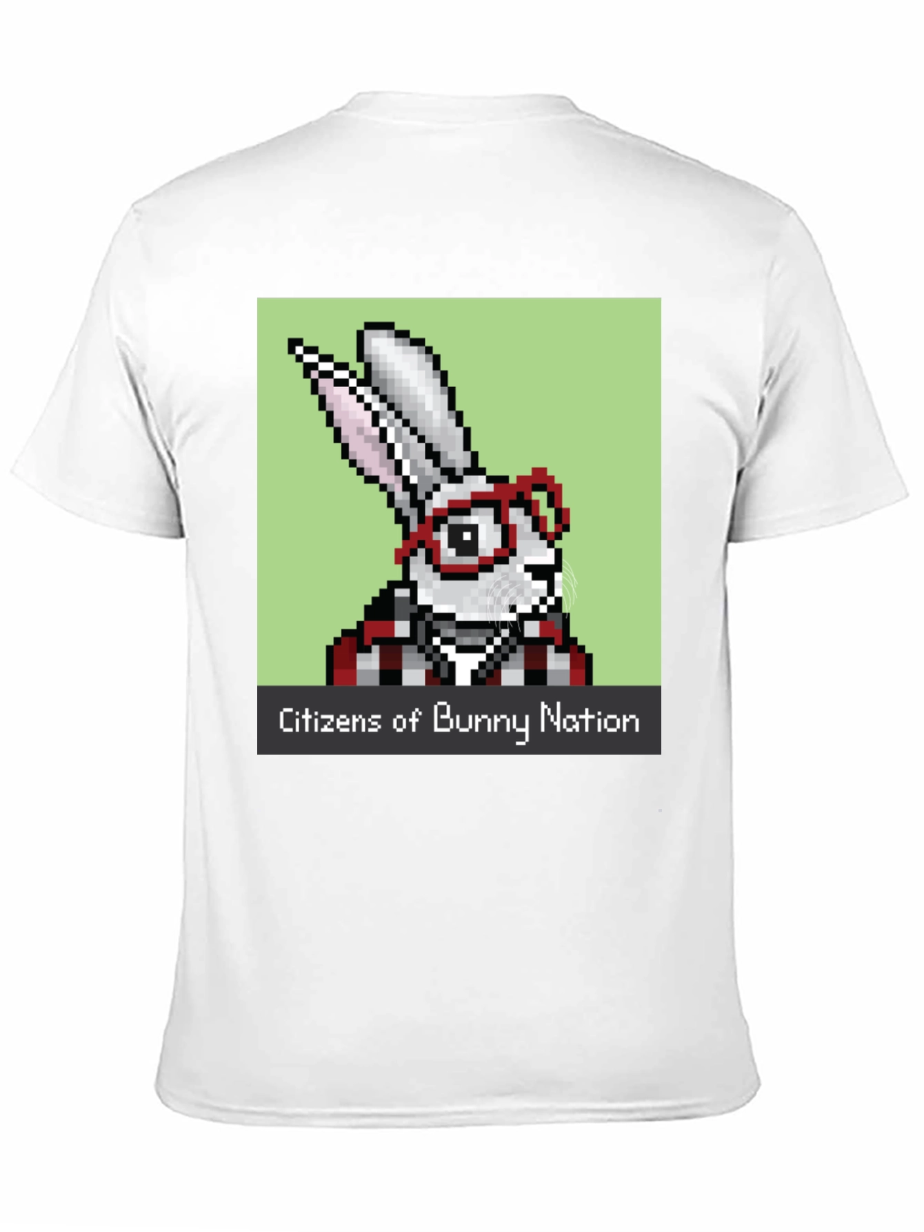 Citizens of Bunny Nation Pixel Art T-Shirt