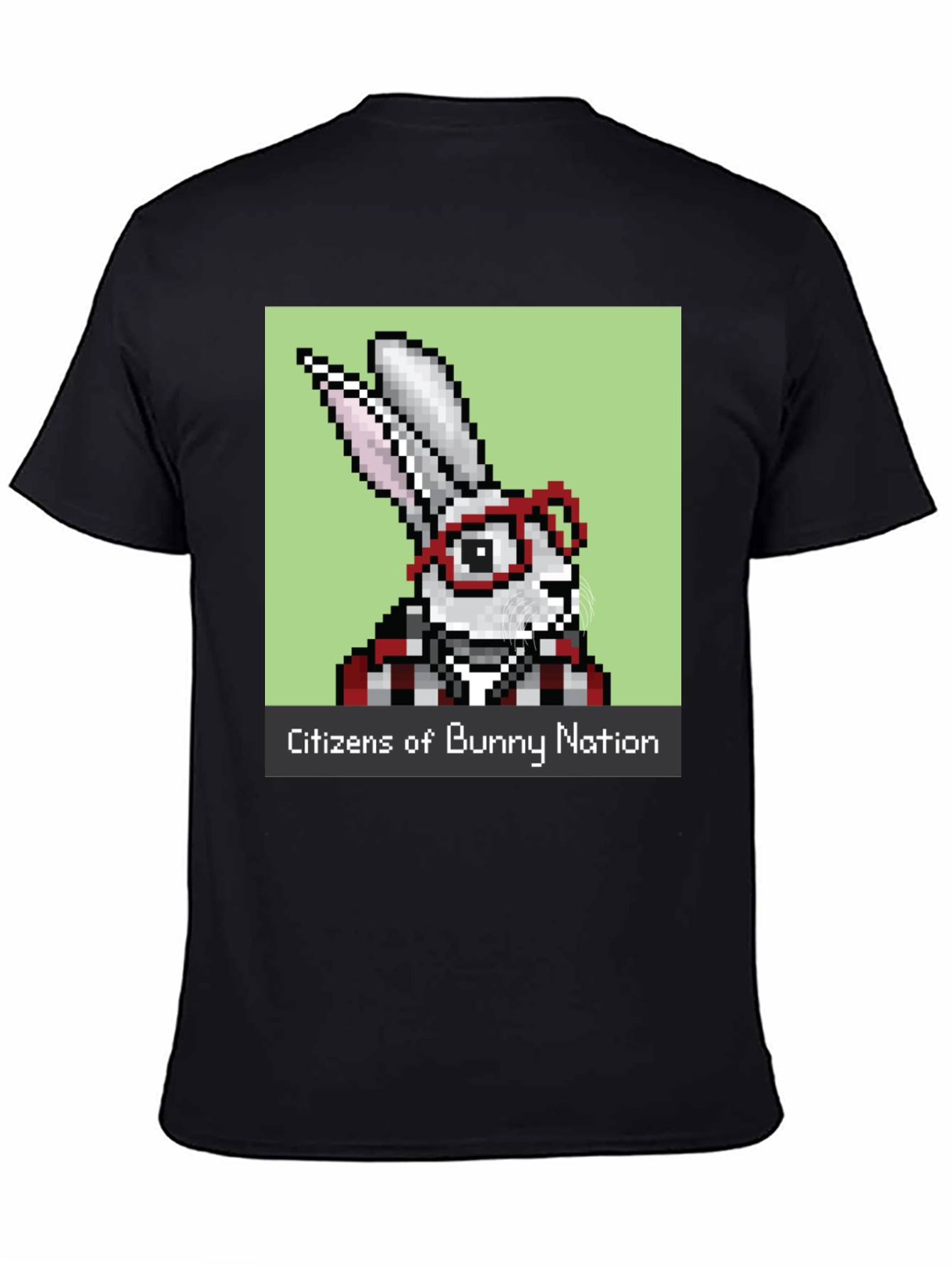 Citizens of Bunny Nation Pixel Art T-Shirt