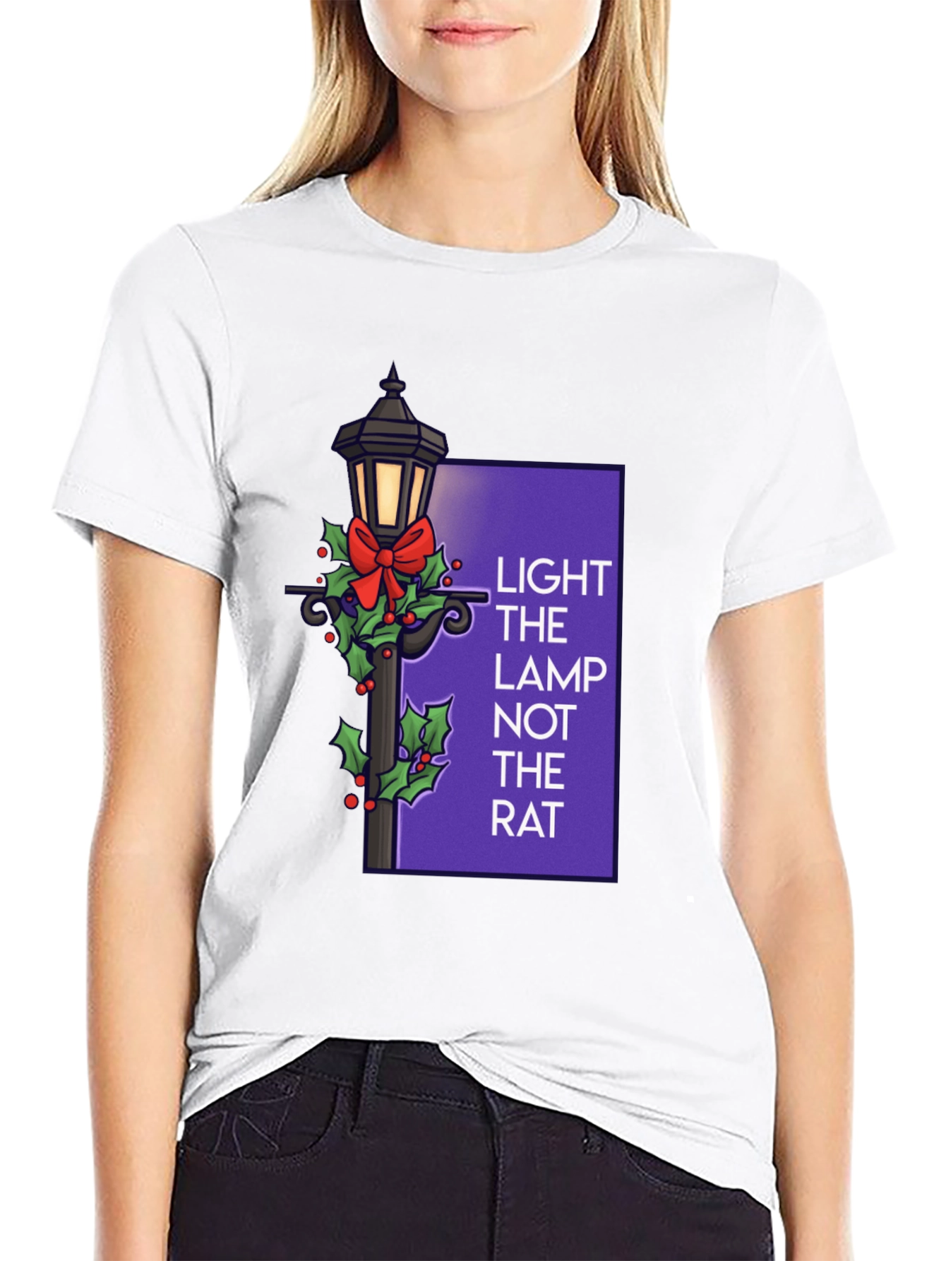 Light the Lamp Not the Rat T-Shirt