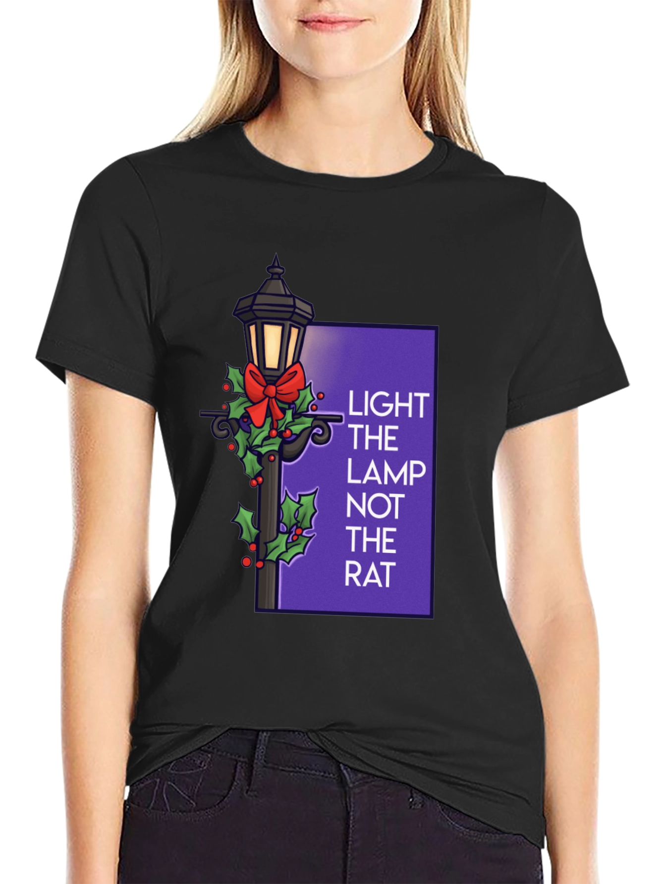 Light the Lamp Not the Rat T-Shirt