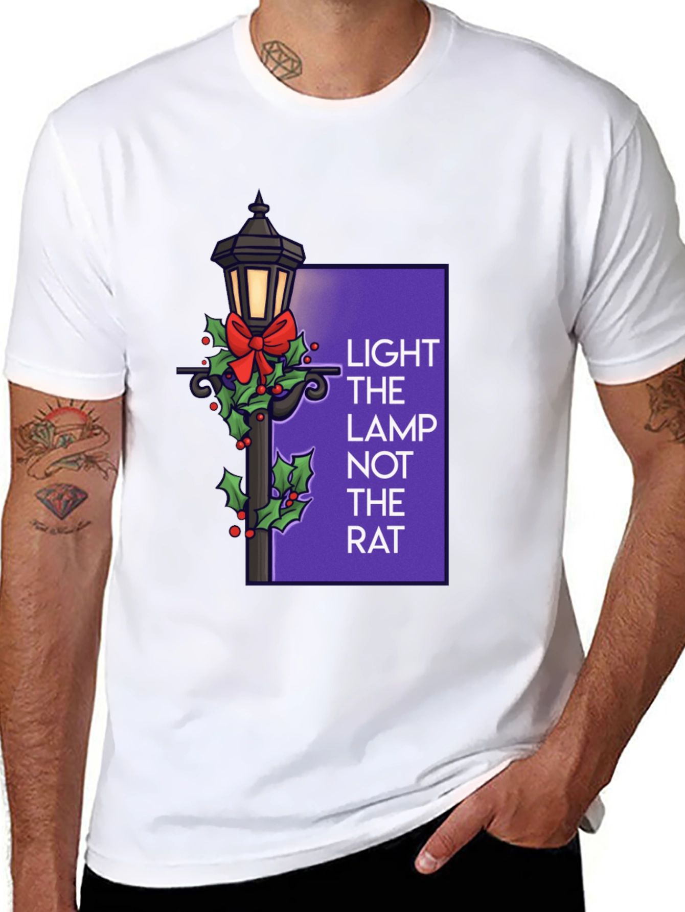Light the Lamp Not the Rat T-Shirt