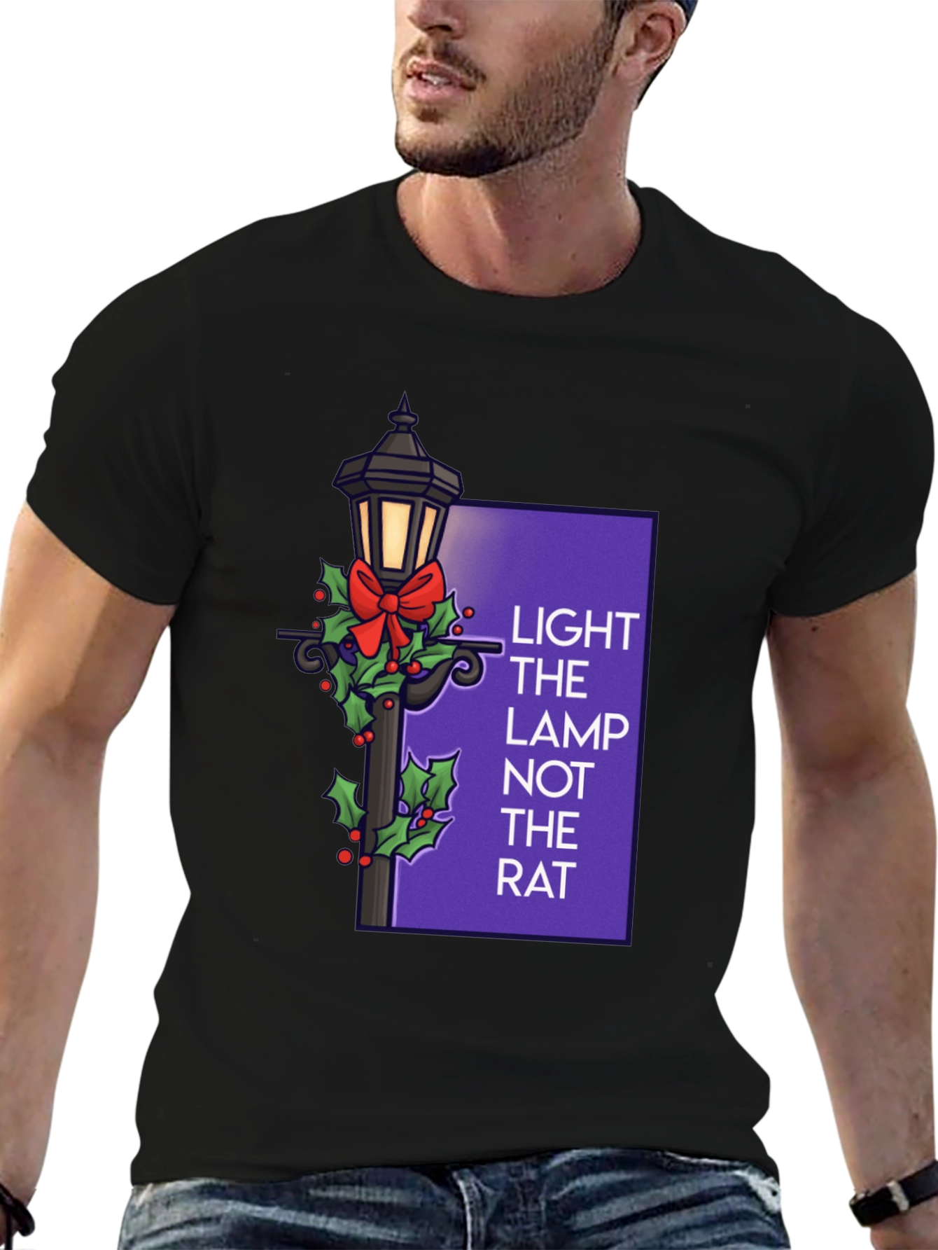 Light the Lamp Not the Rat T-Shirt