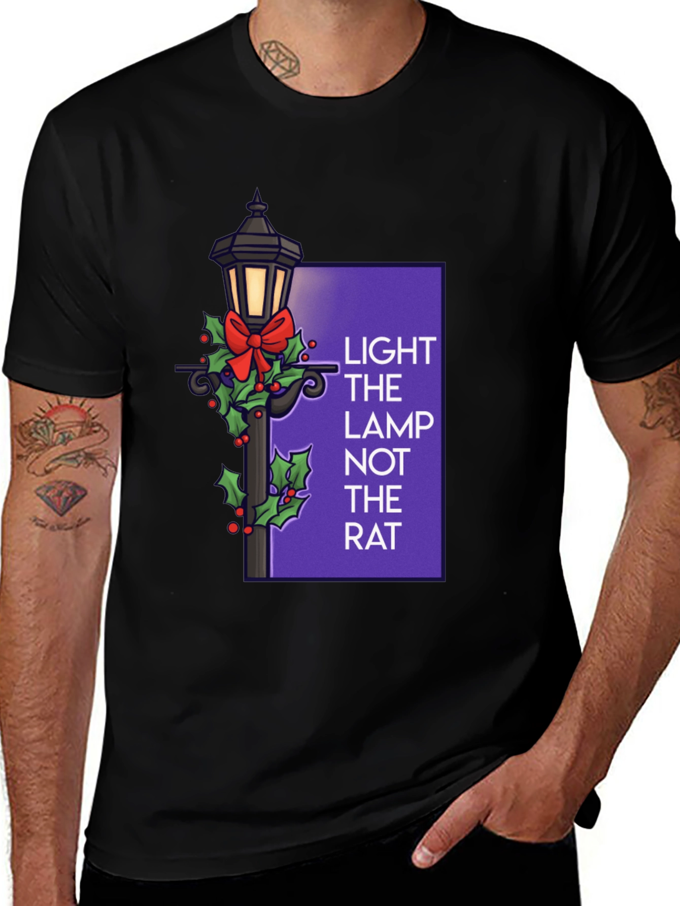 Light the Lamp Not the Rat T-Shirt