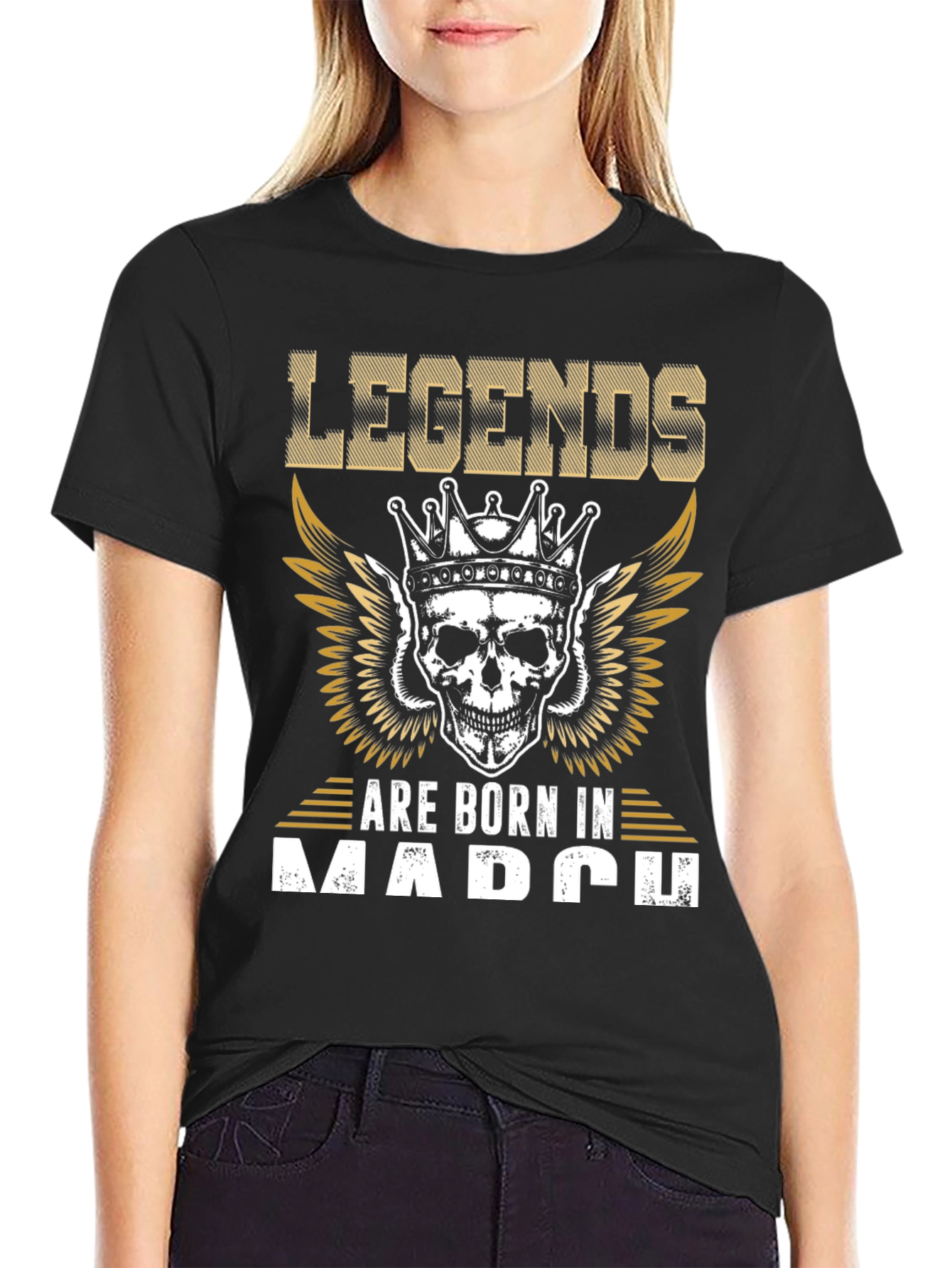 Legends Are Born In March T-Shirt