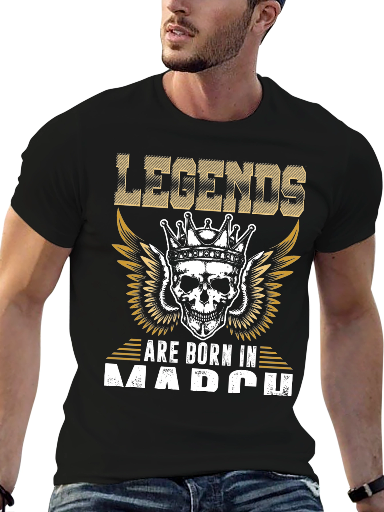 Legends Are Born In March T-Shirt
