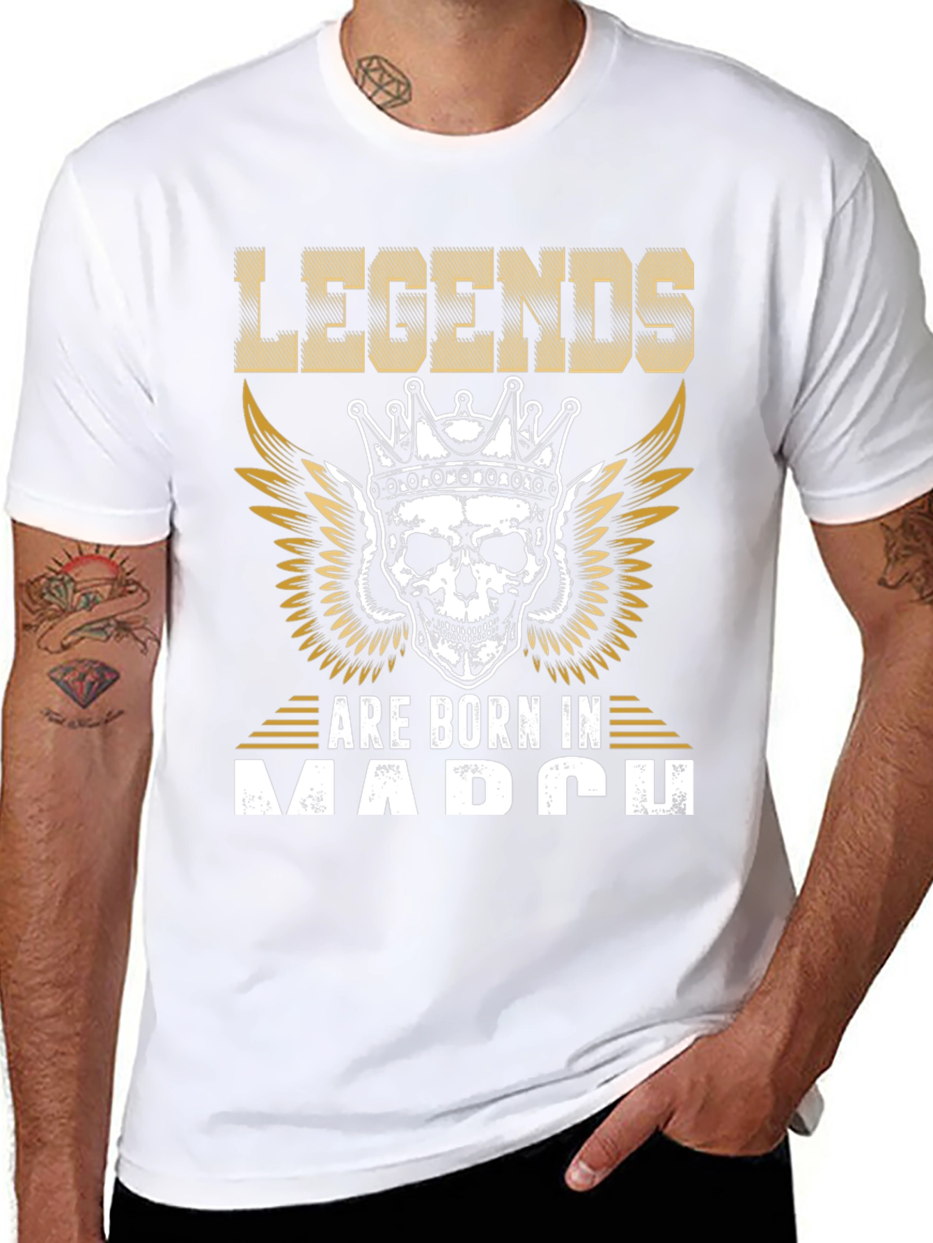 Legends Are Born In March T-Shirt