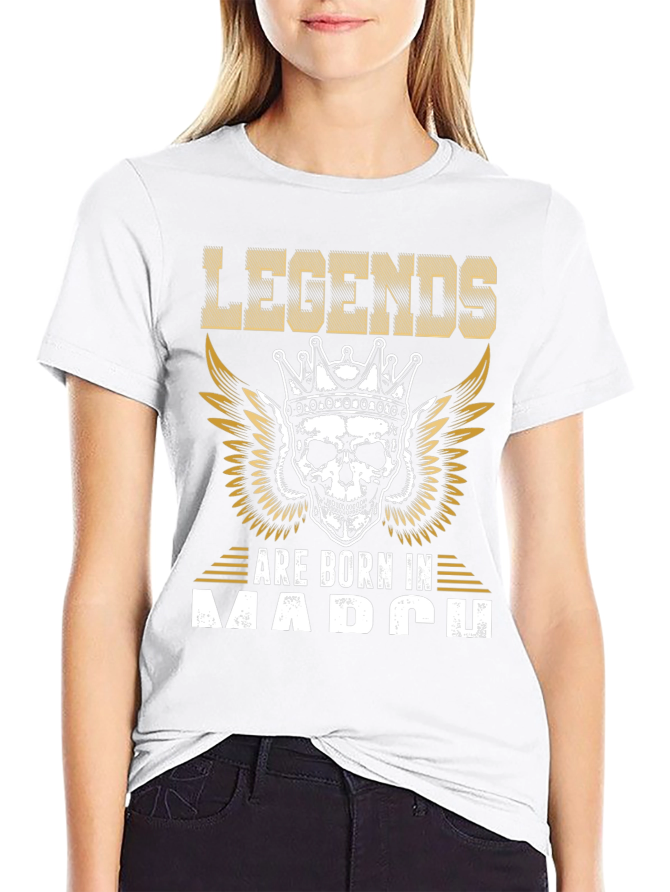 Legends Are Born In March T-Shirt