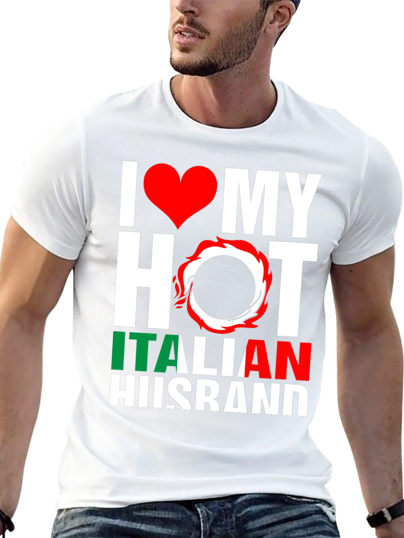 I Love My Hot Italian Husband T-Shirt