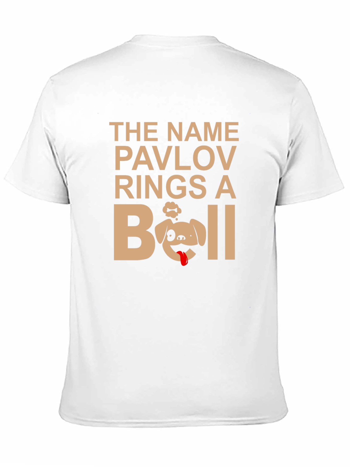 Pavlov Rings a Bell Funny Dog T-Shirt
