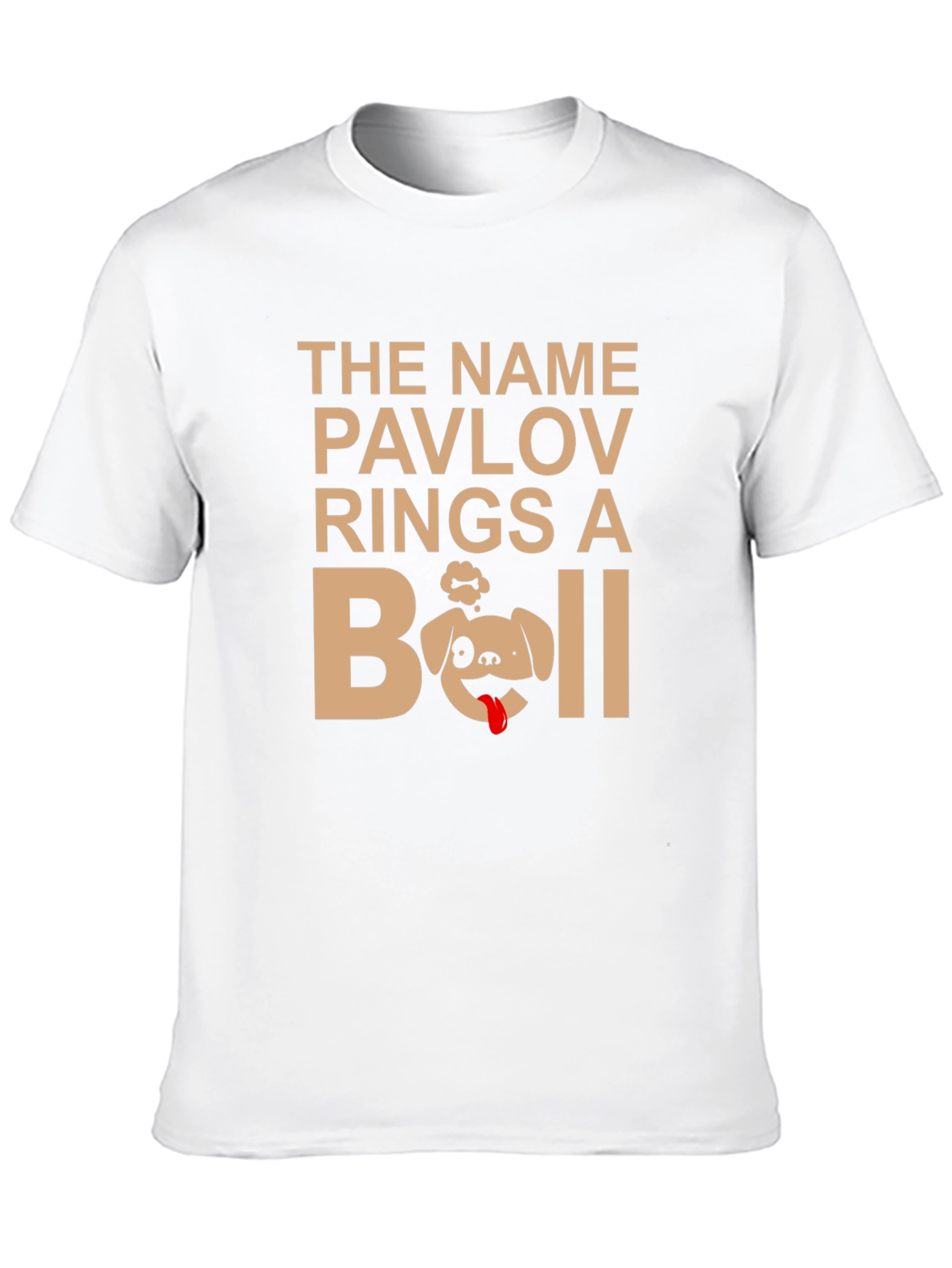 Pavlov Rings a Bell Funny Dog T-Shirt