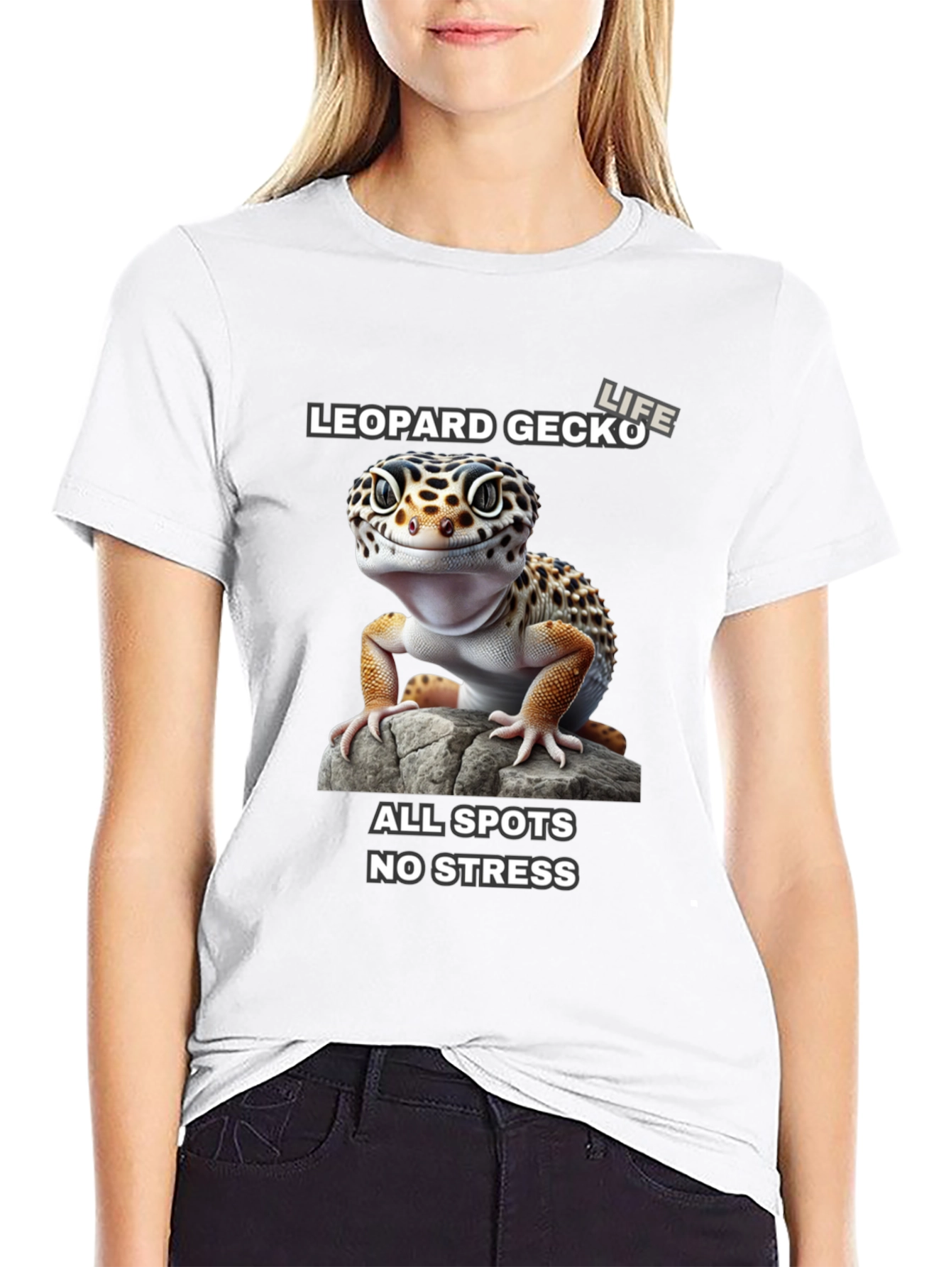 Leopard Gecko Life T-Shirt - All Spots No Stress