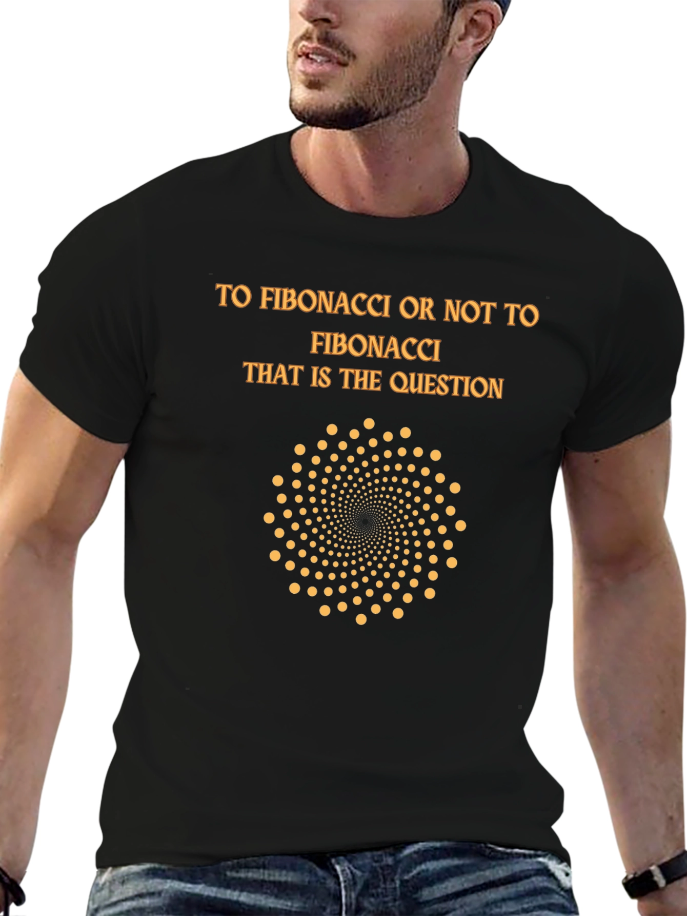 Fibonacci Math Humor T-Shirt - Golden Ratio Design