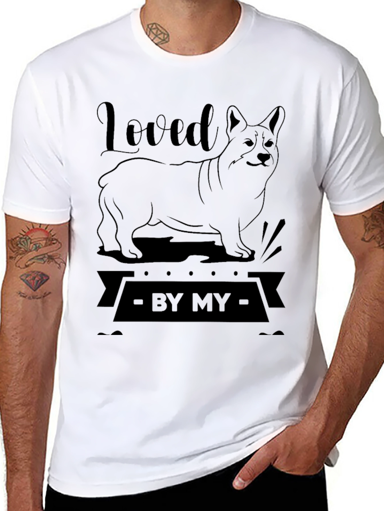 Loved By My Corgi T-Shirt