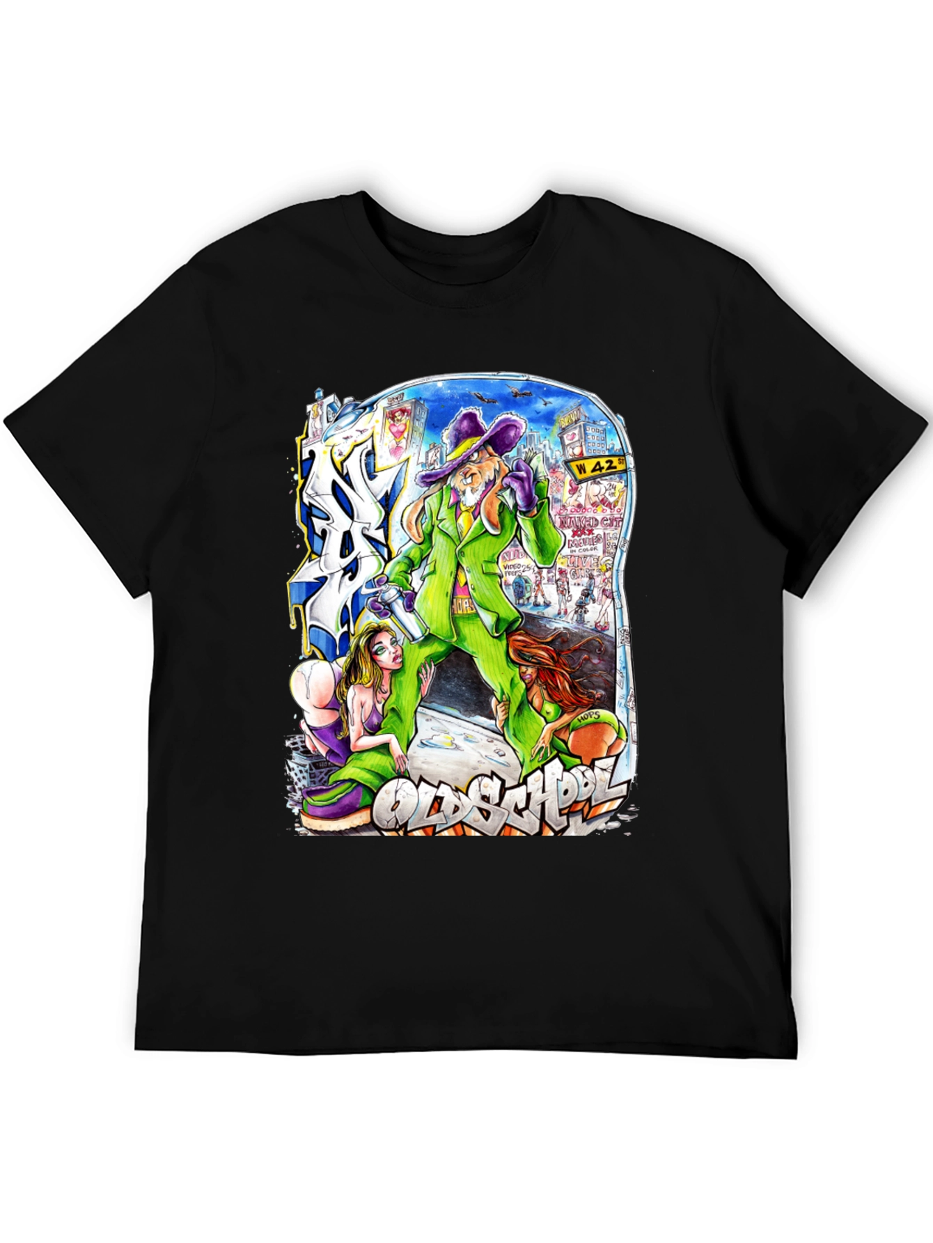 Old School Bunny T-Shirt: Retro Cartoon Graphic Tee