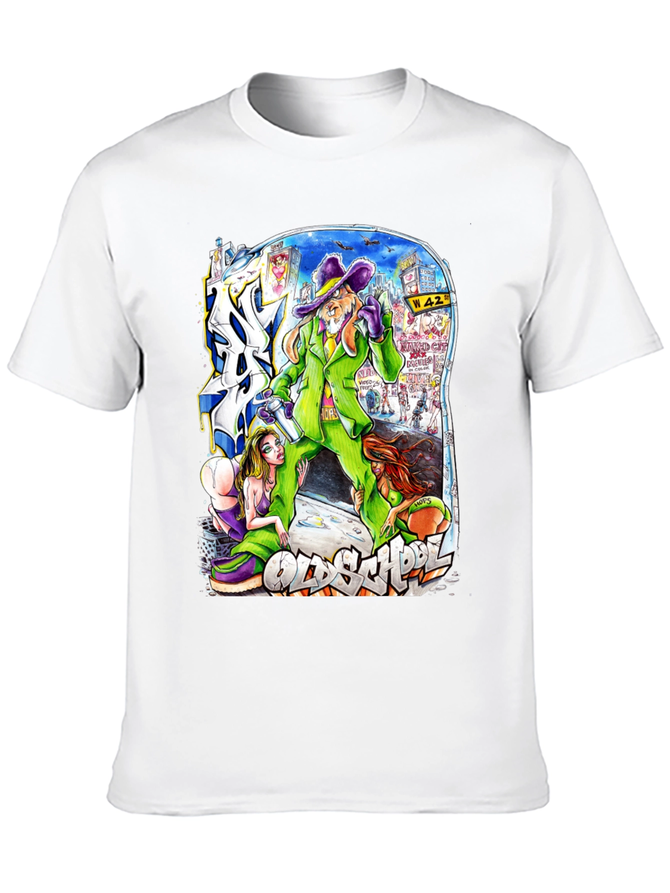 Old School Bunny T-Shirt: Retro Cartoon Graphic Tee
