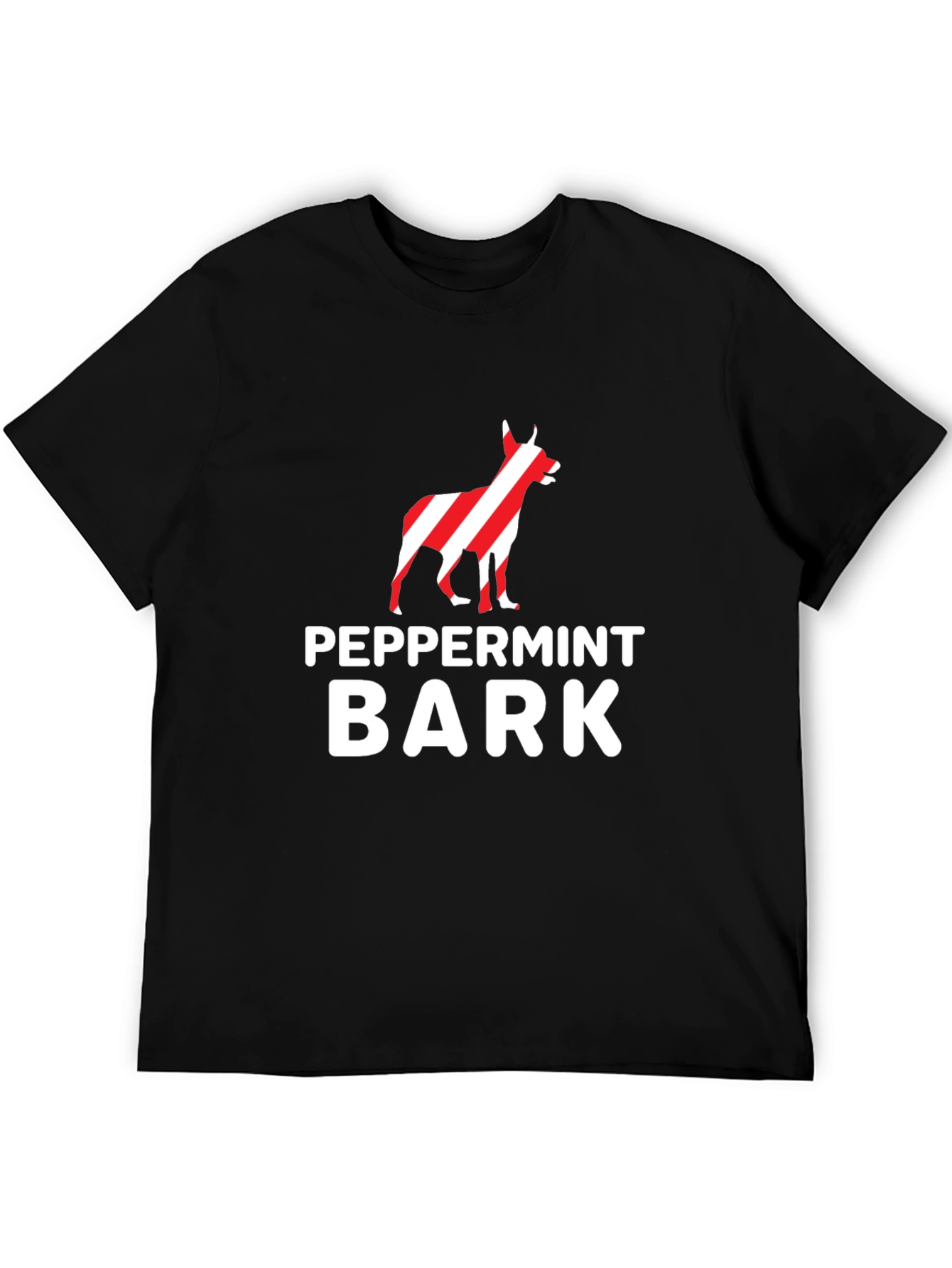 Peppermint Bark Dog Graphic T-Shirt
