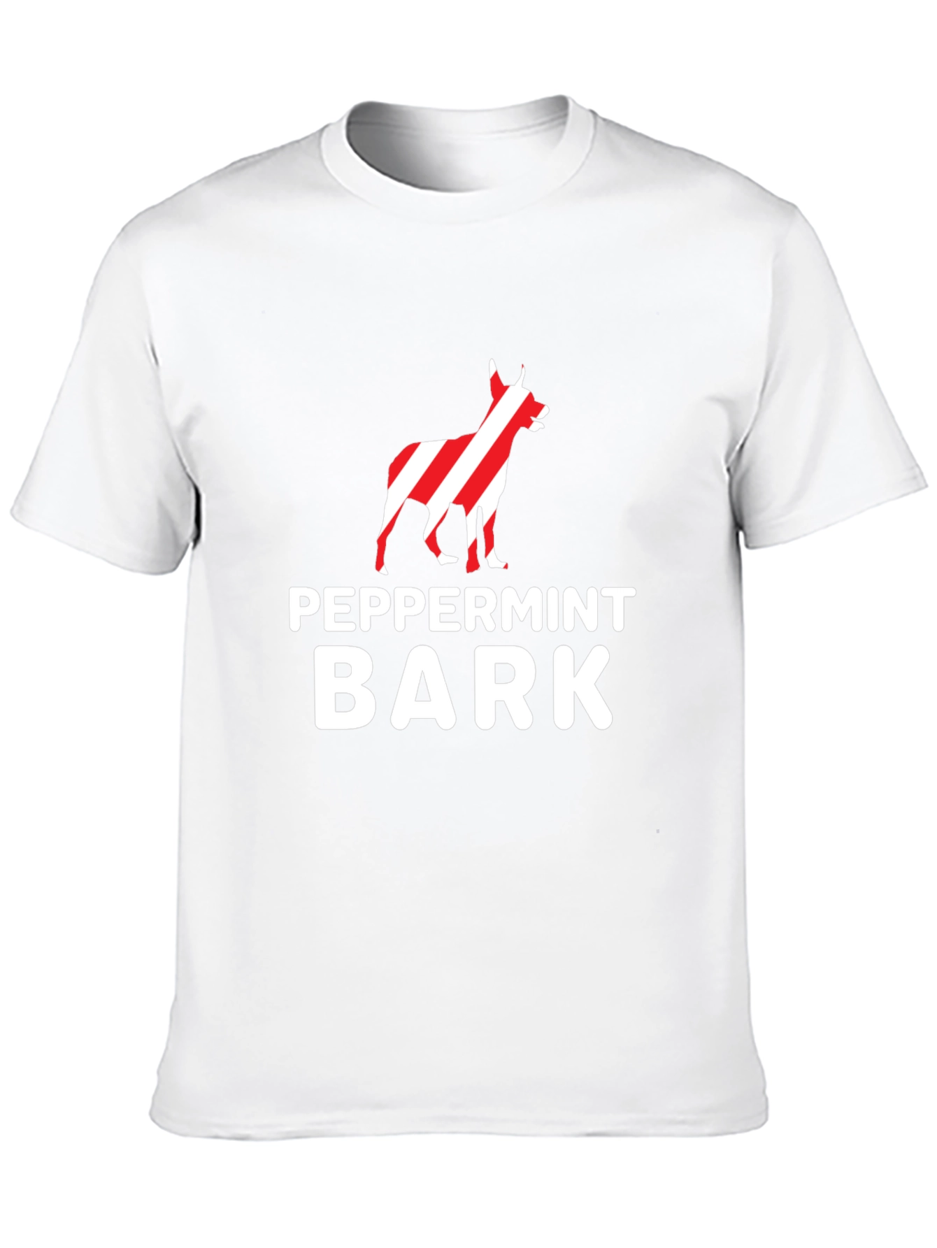 Peppermint Bark Dog Graphic T-Shirt