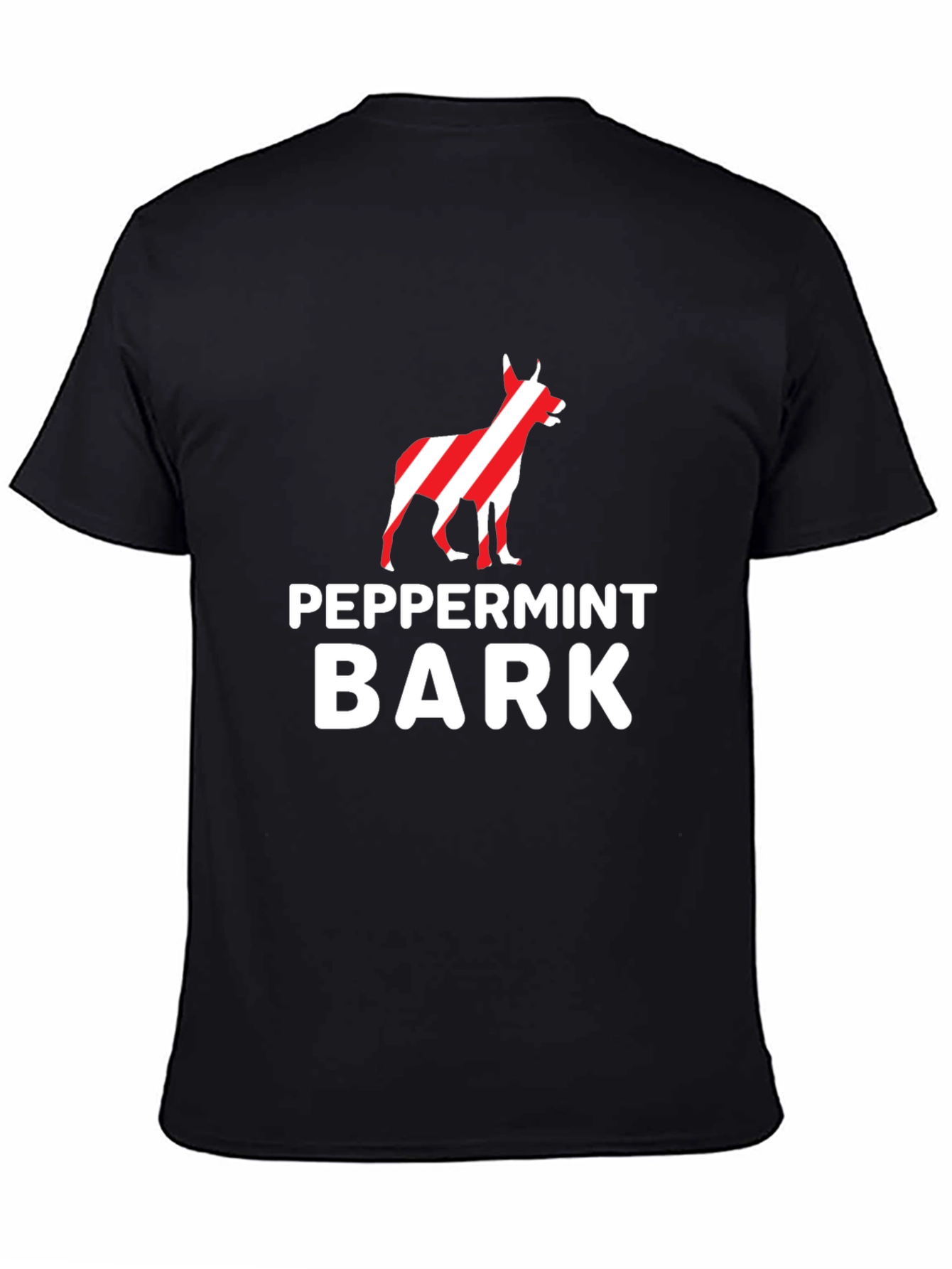 Peppermint Bark Dog Graphic T-Shirt
