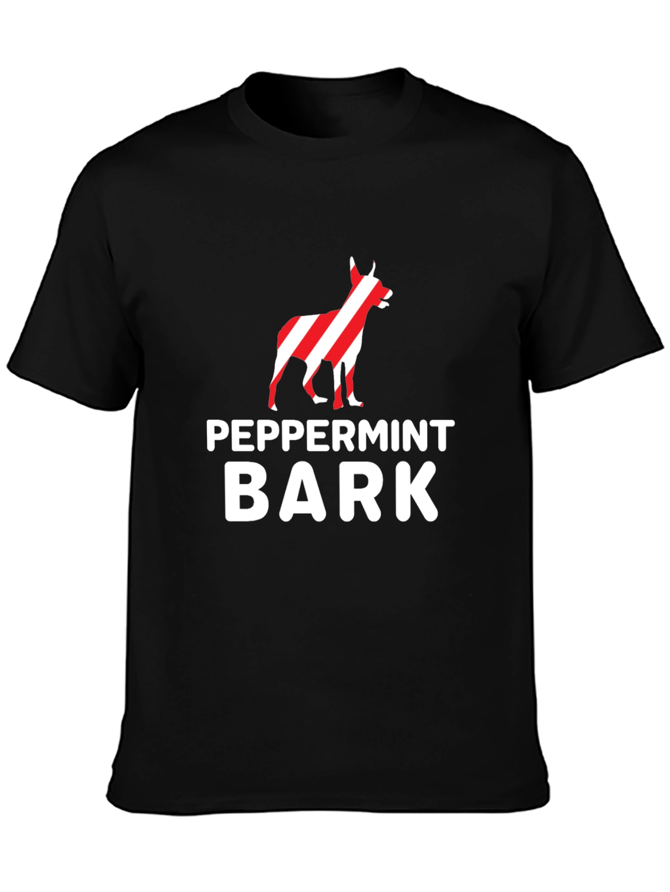 Peppermint Bark Dog Graphic T-Shirt