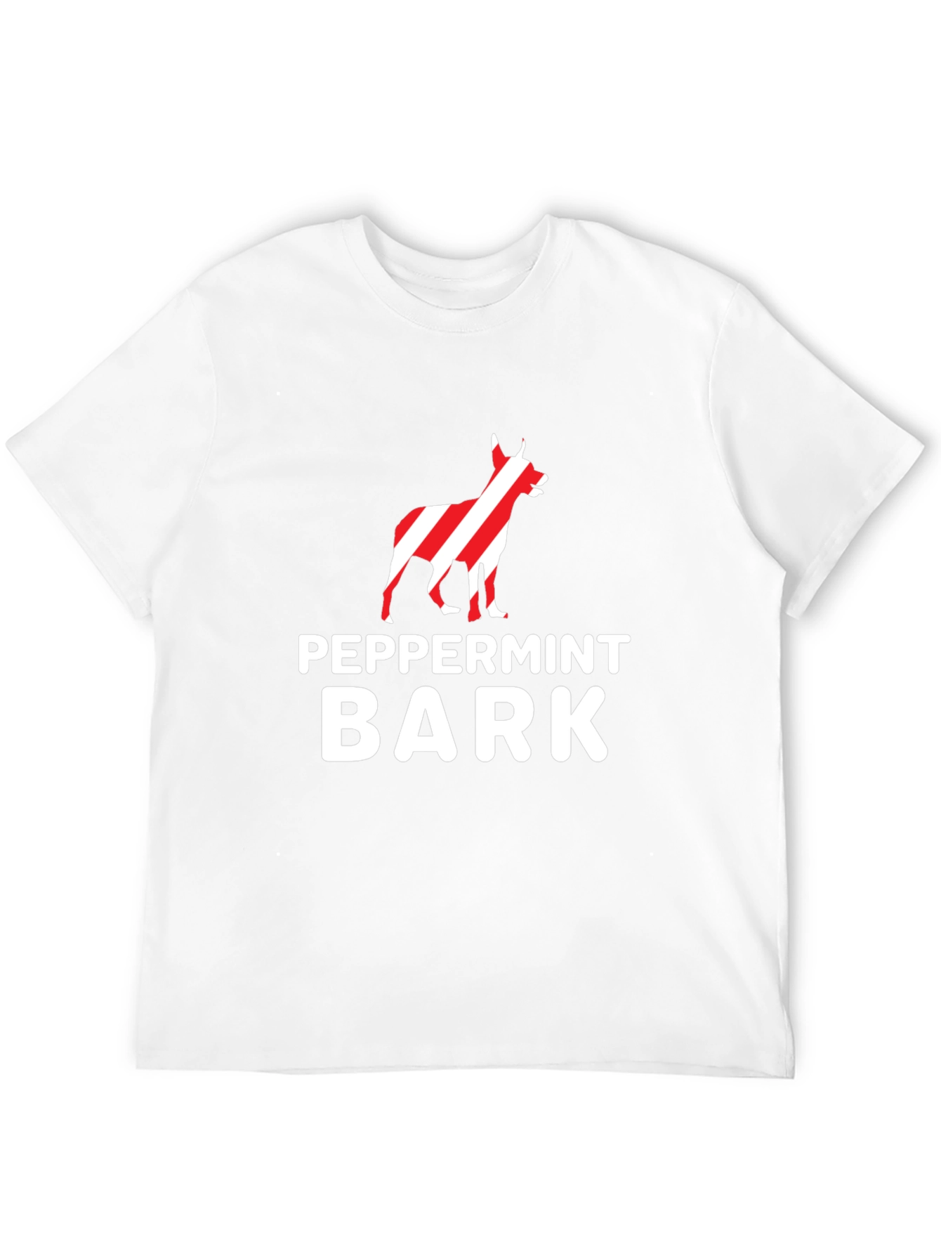 Peppermint Bark Dog Graphic T-Shirt
