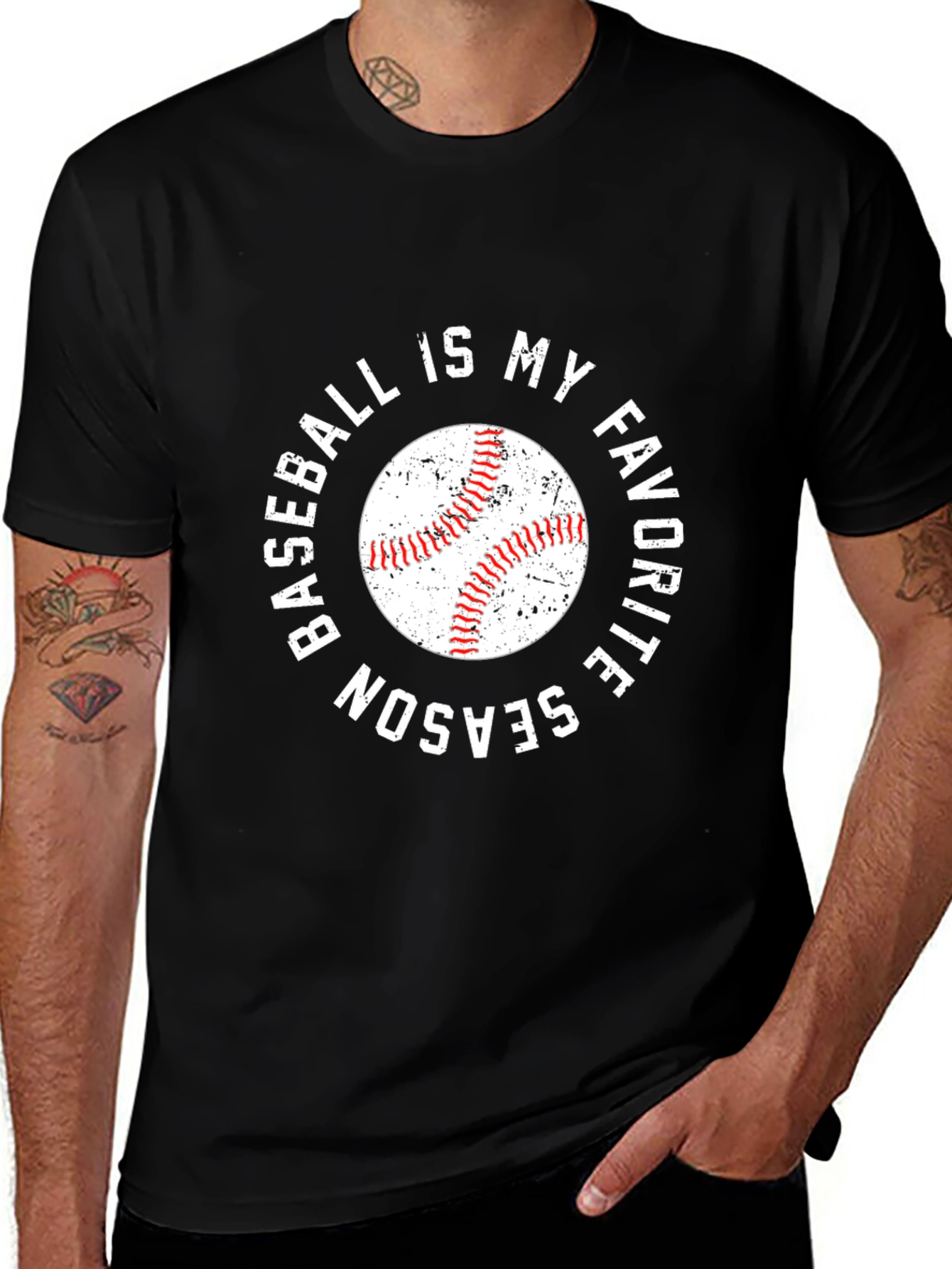 Baseball Is My Favorite Season T-Shirt