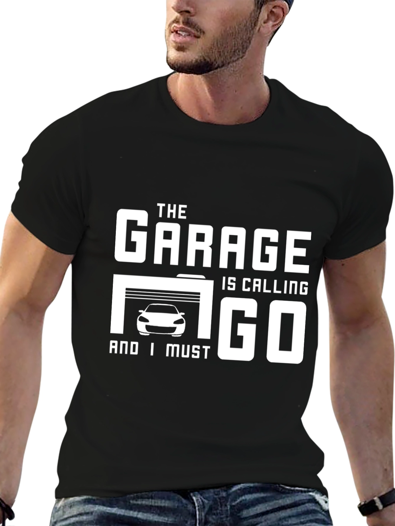 Garage Calling T-Shirt: Car Enthusiast Apparel