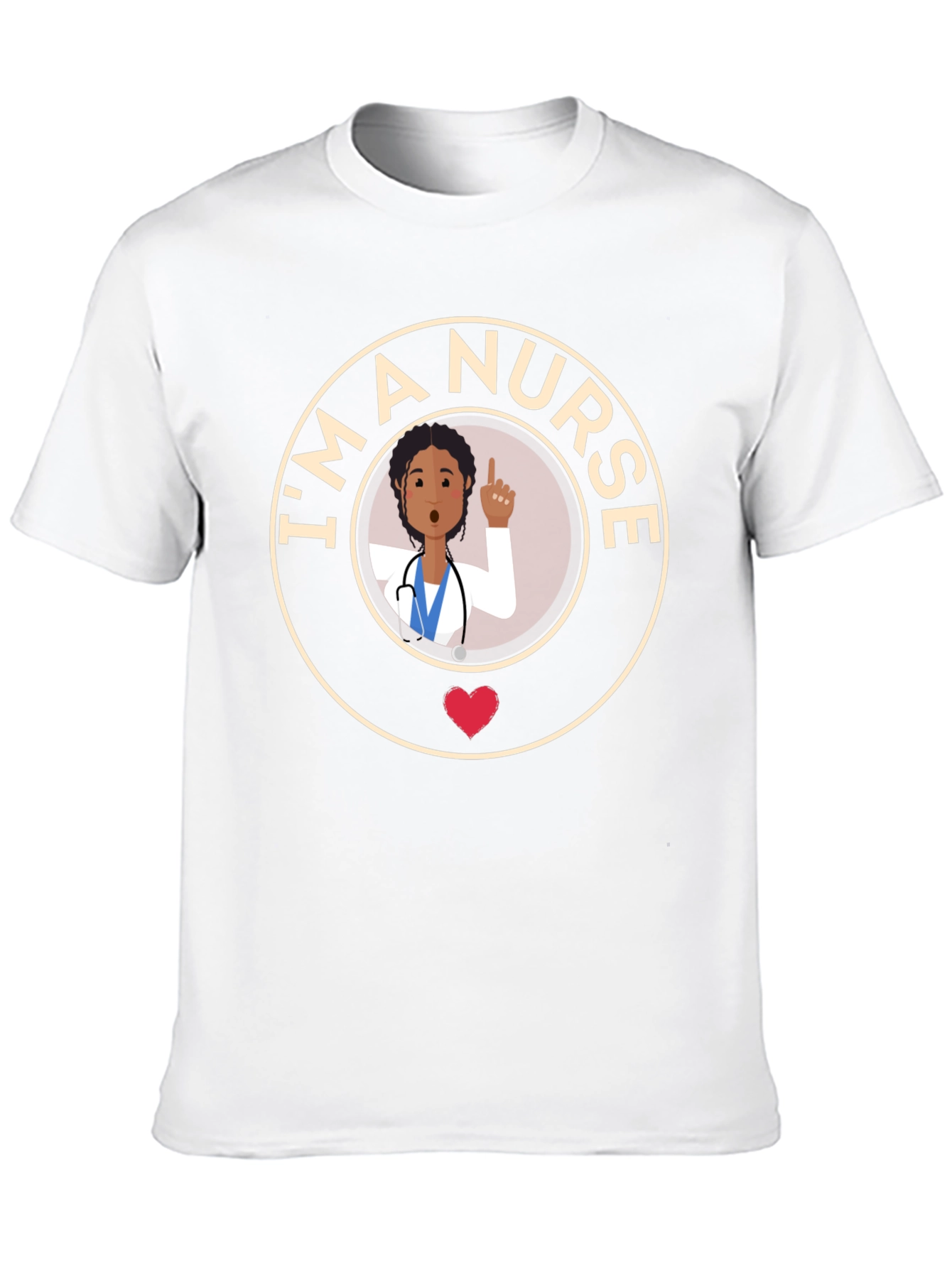Im A Nurse Cartoon Graphic T-Shirt