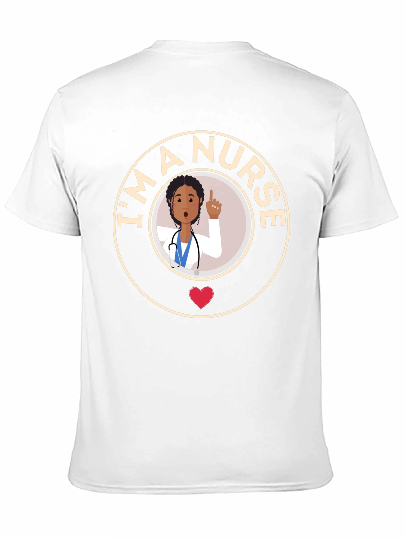 Im A Nurse Cartoon Graphic T-Shirt